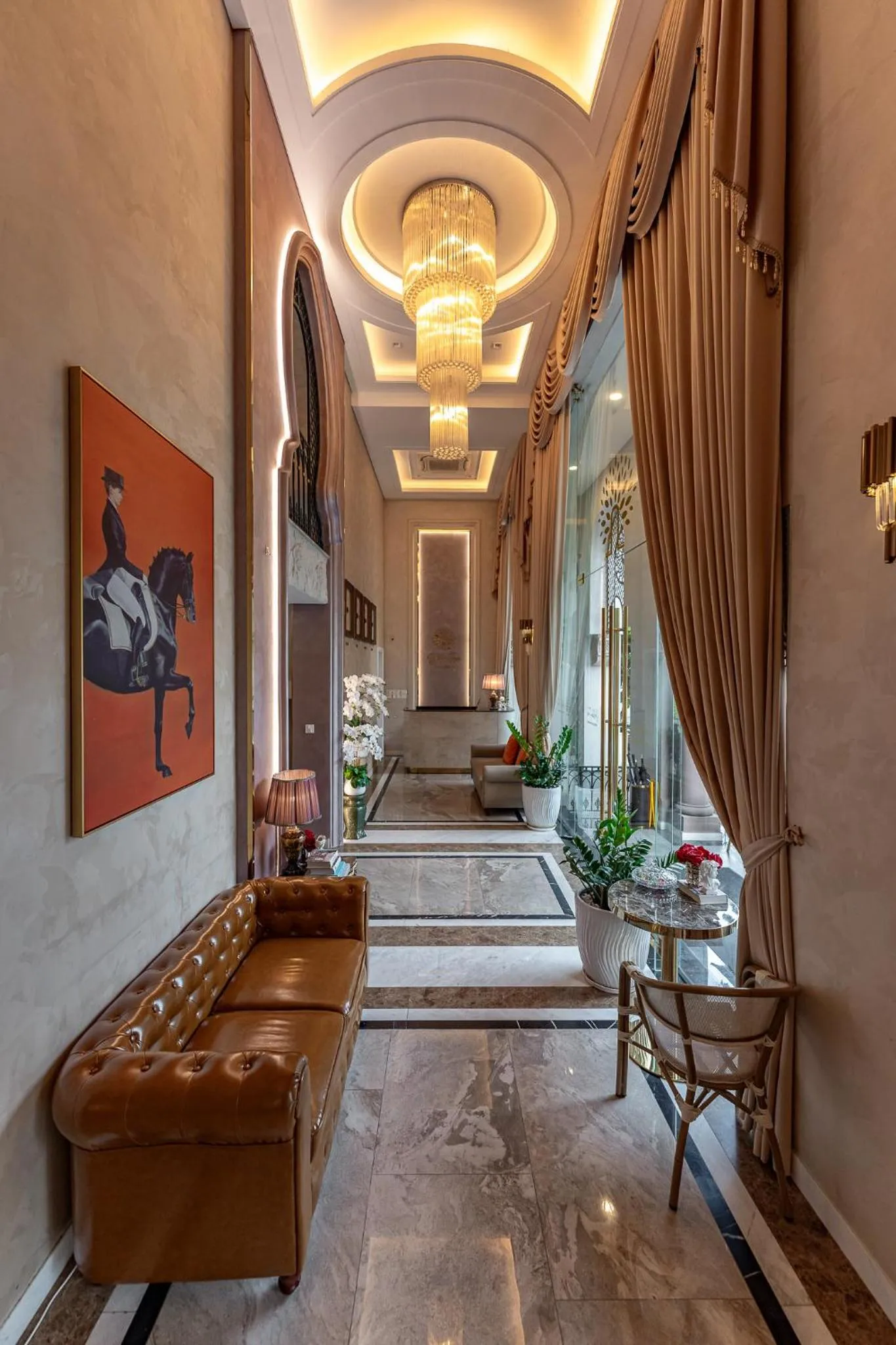 Lobby or reception in Golden Tree Hotel & Apartment