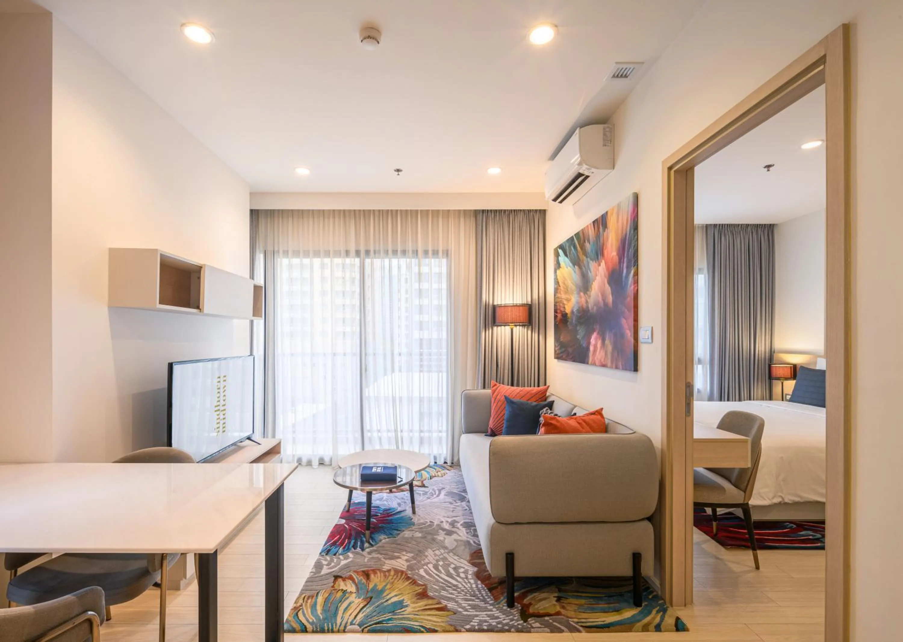 Living room in Sindhorn Midtown Hotel Bangkok, Vignette Collection by IHG