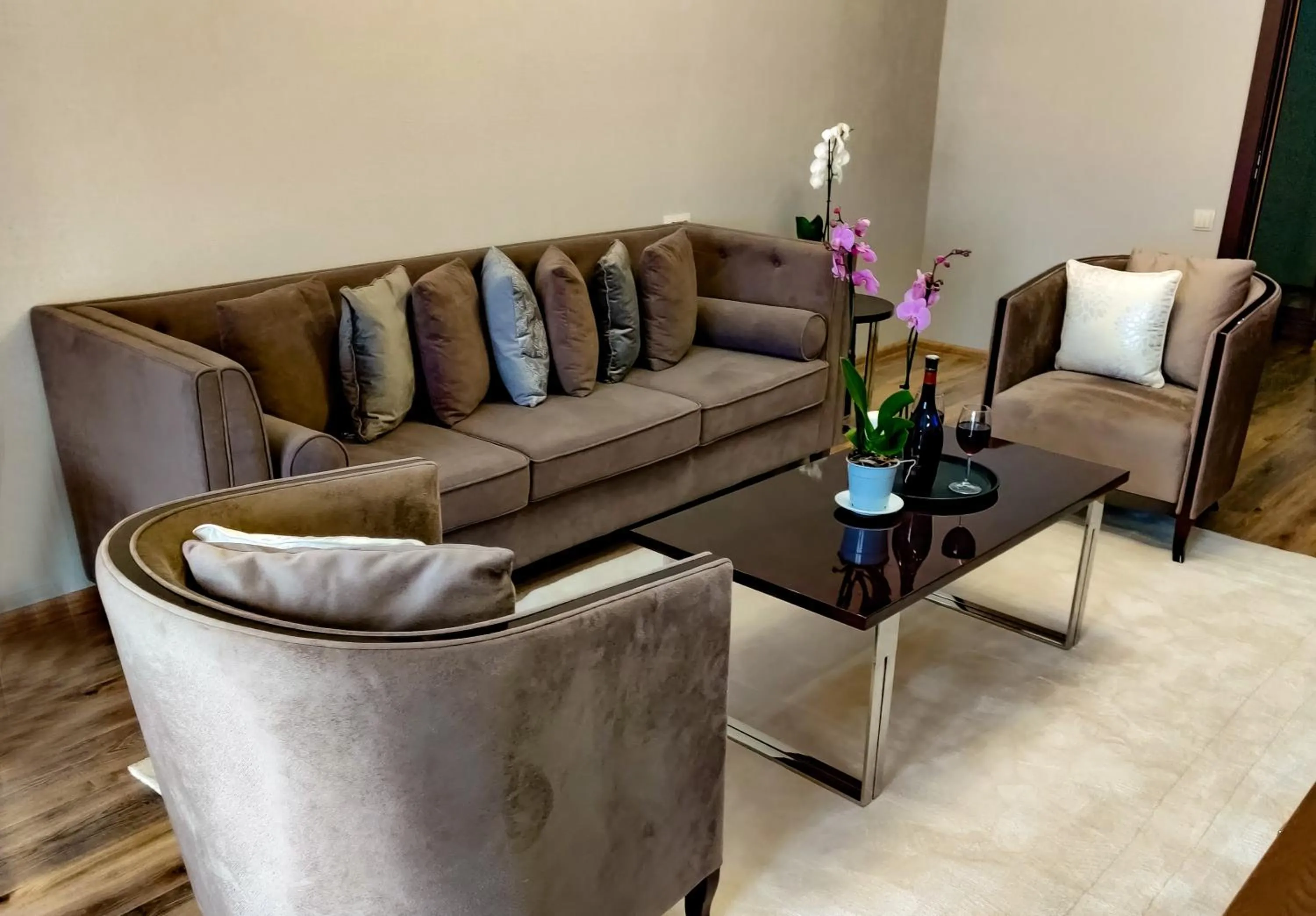 Living room in Crystal Hotel & SPA