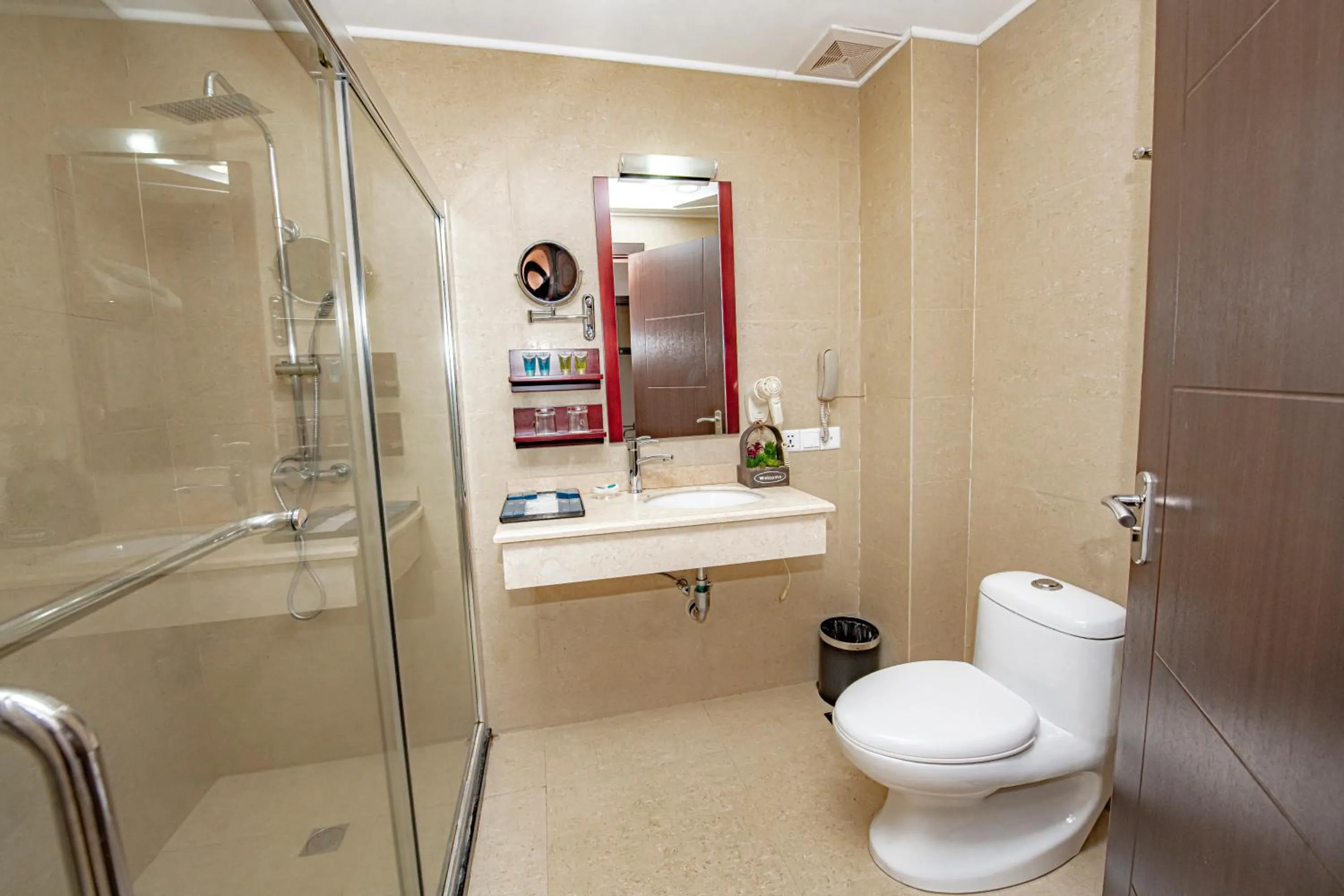 Bathroom in Crystal Hotel & SPA