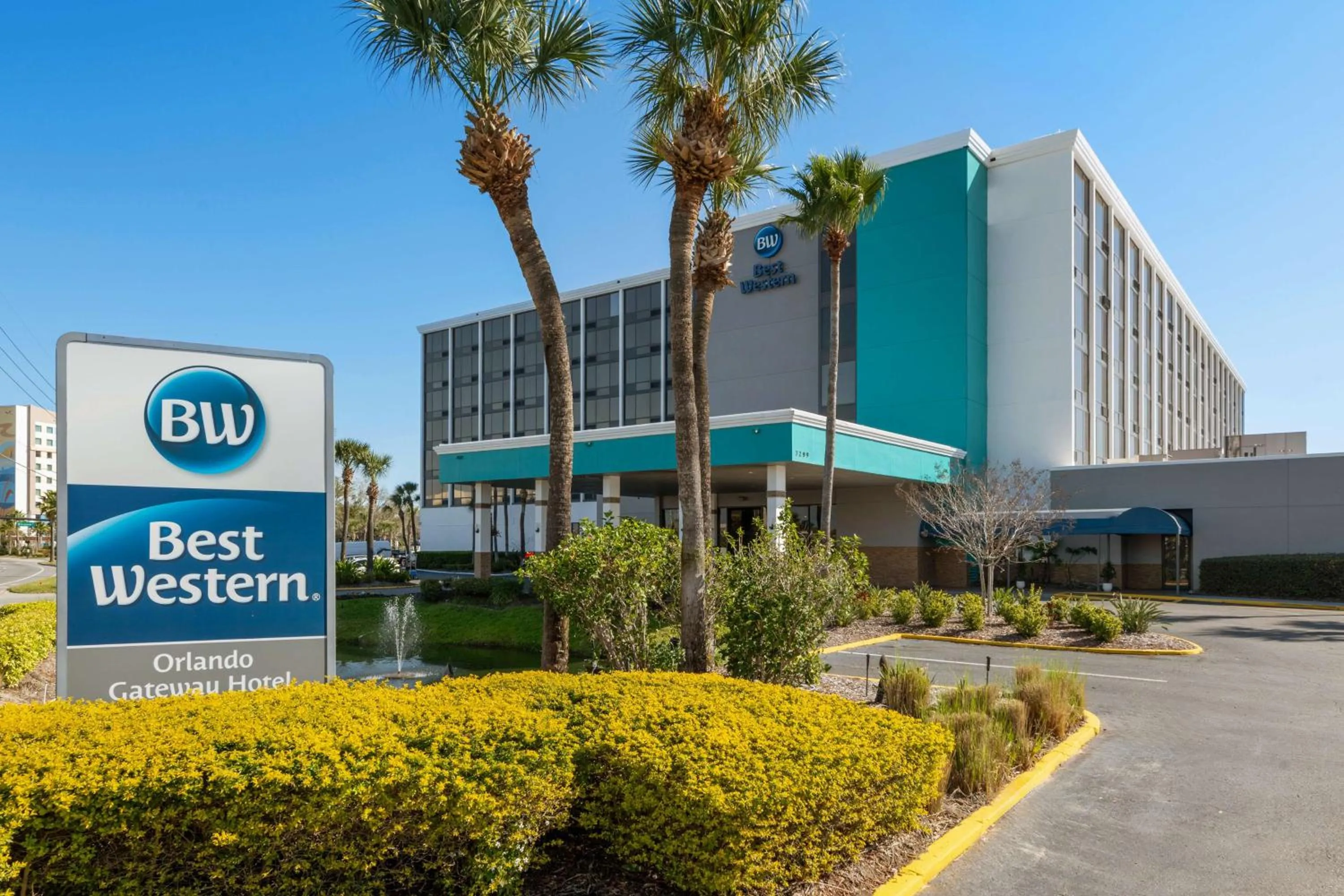 Property building in Best Western Orlando Gateway Hotel