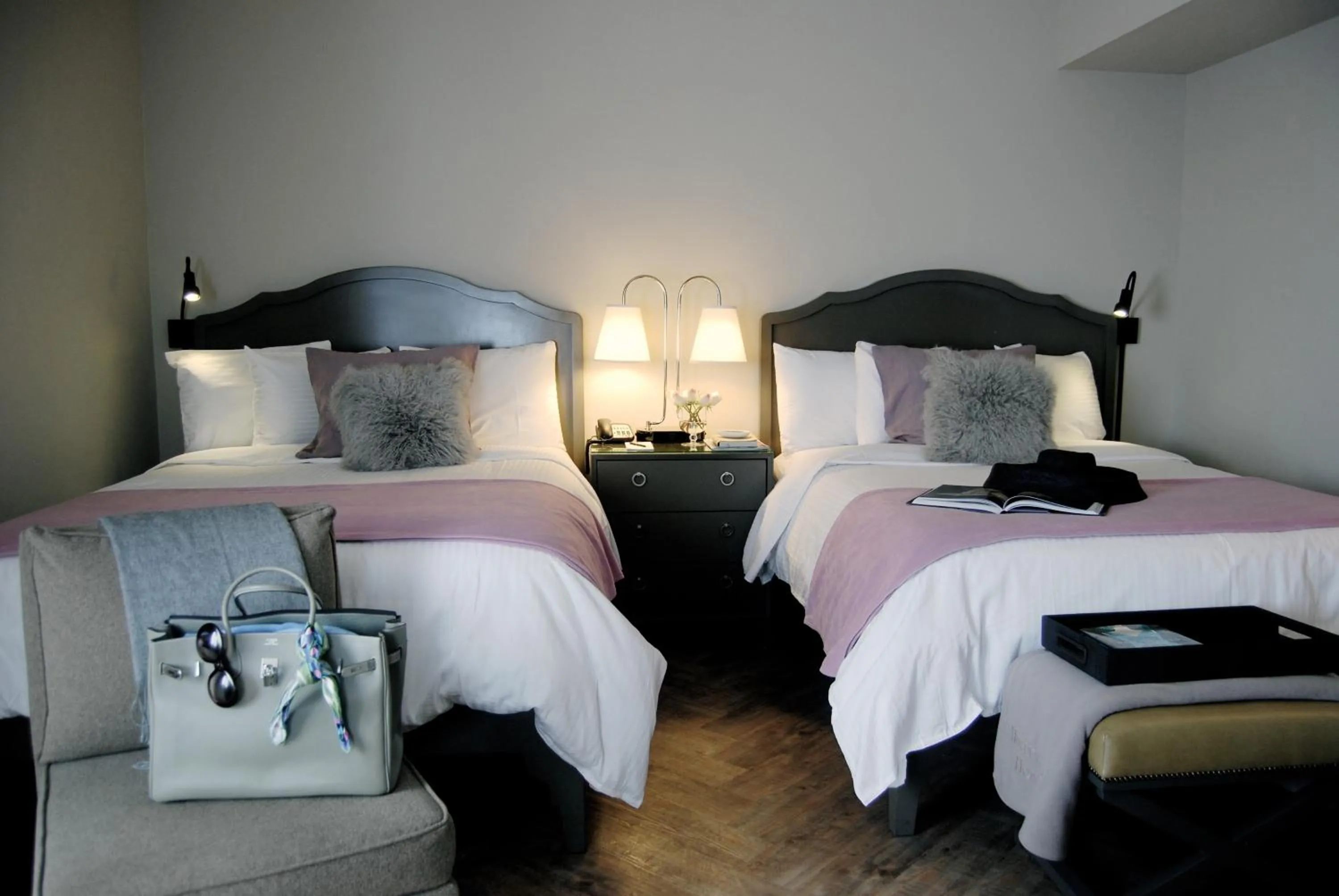 Bed in Hollywood Hotel