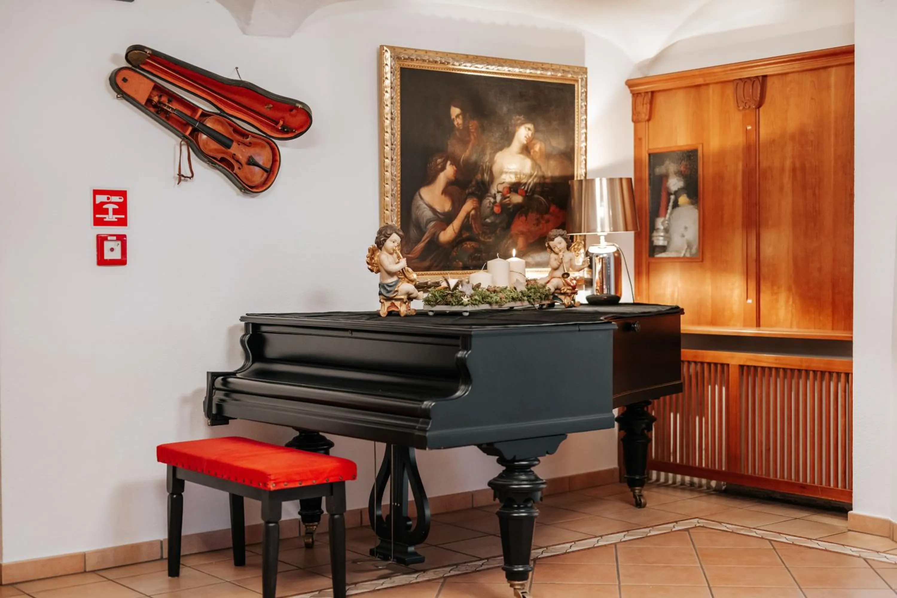 Lobby or reception in Hotel Tannenhof