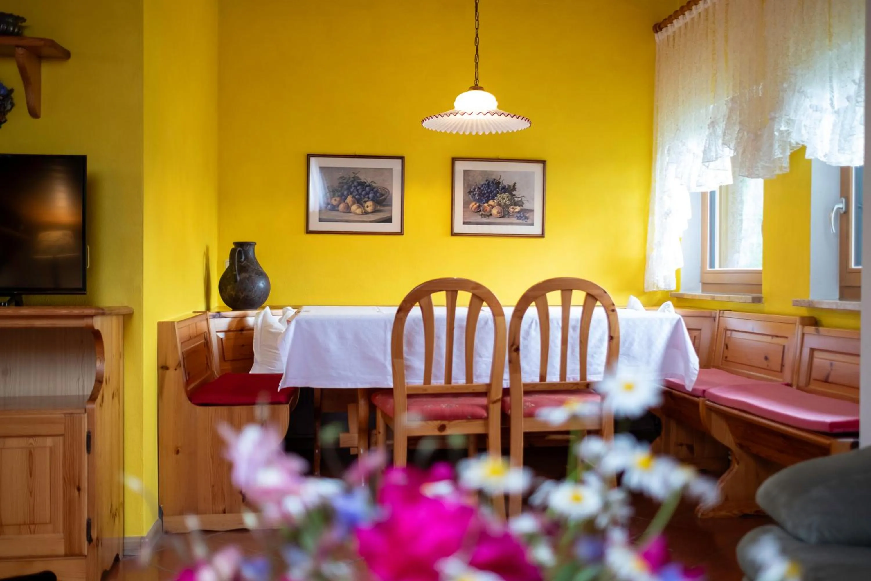 Living room in Residence Obermoarhof - Family Apartments with Pool & Playground