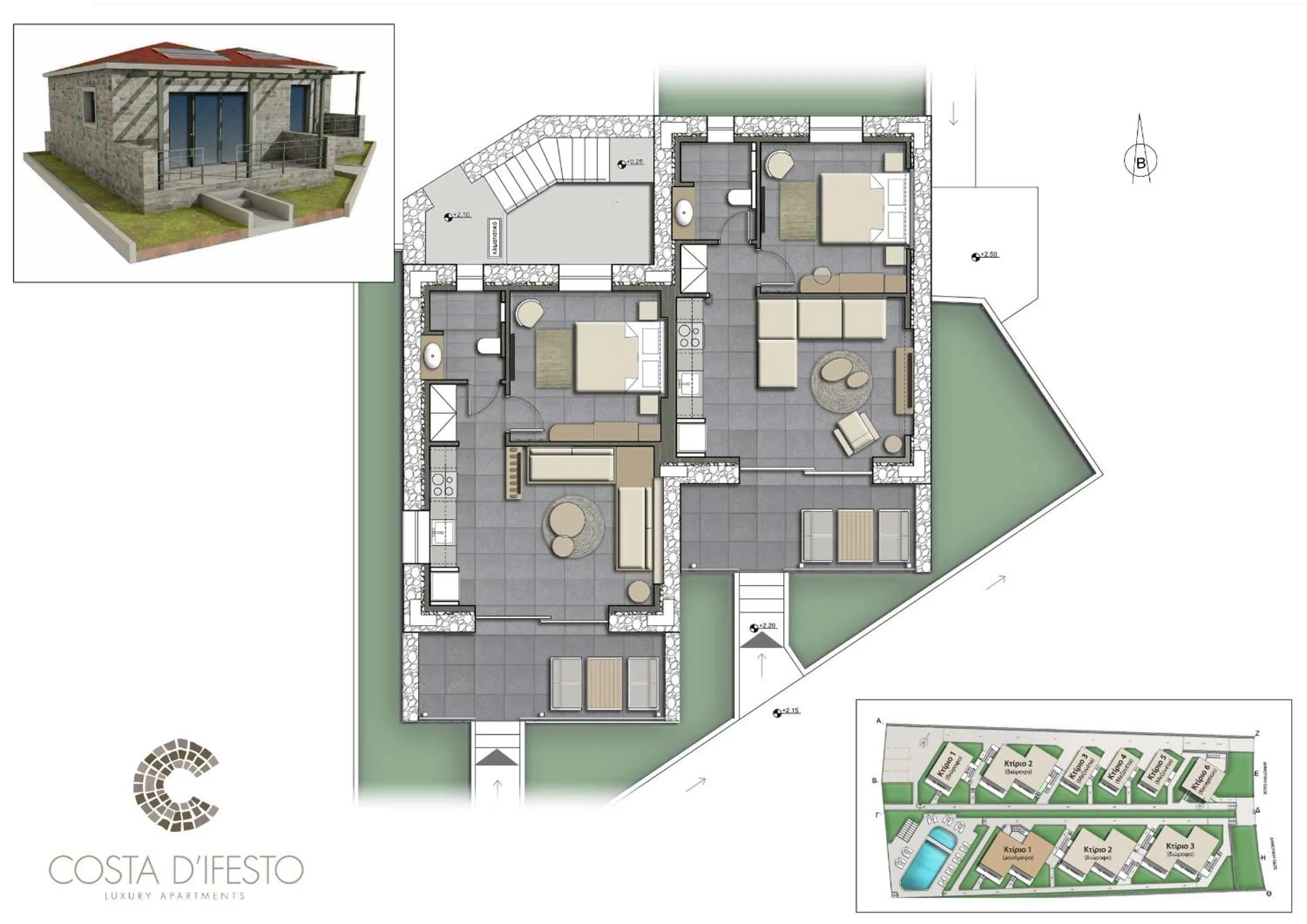 Bird's eye view in Costa D' Ifesto