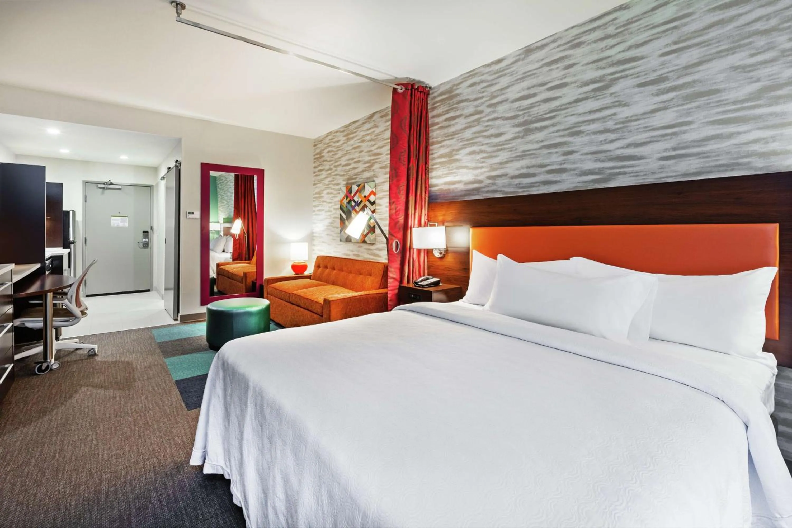 Bedroom, Bed in Home2 Suites By Hilton Abilene, TX