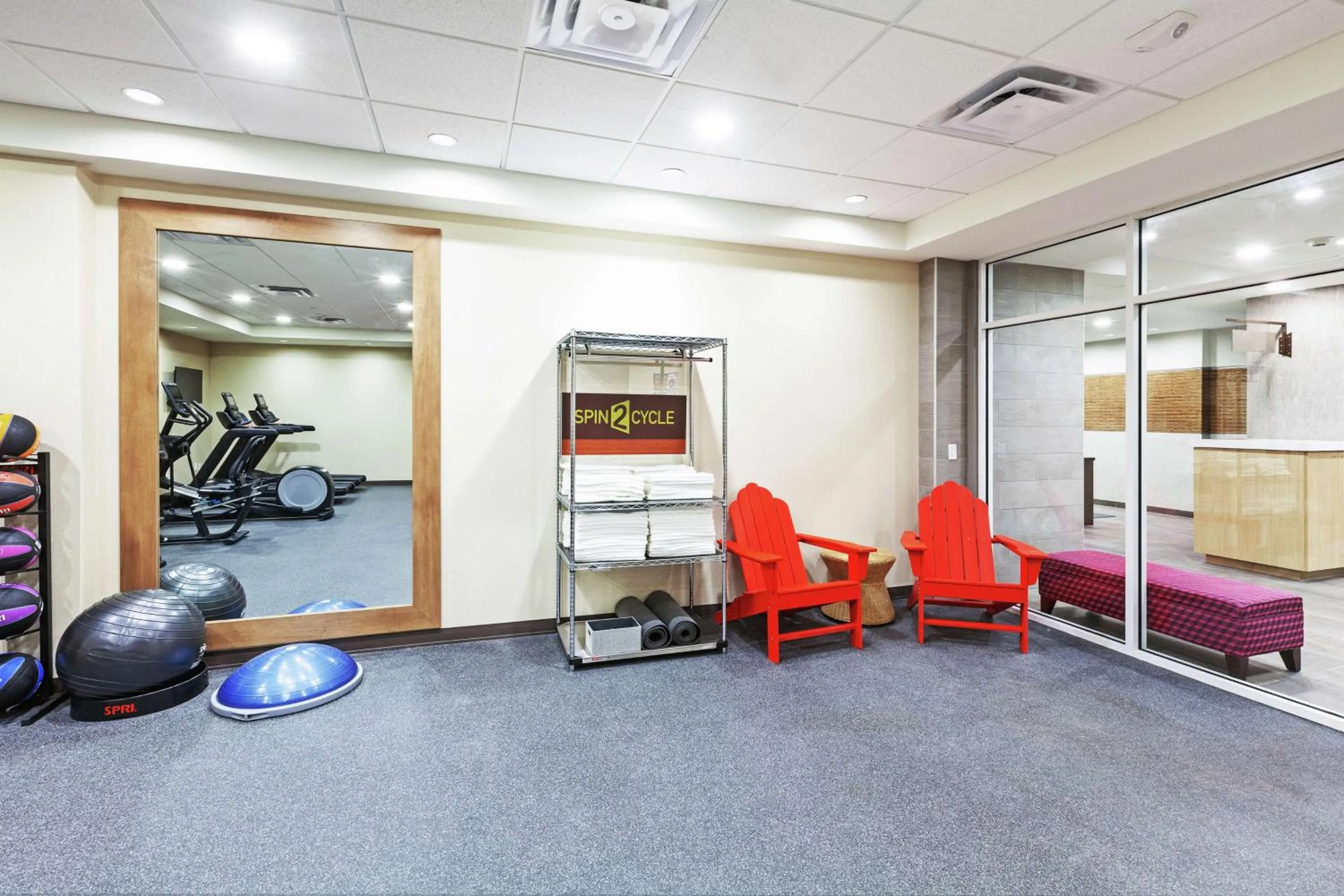 Fitness centre/facilities in Home2 Suites By Hilton Abilene, TX