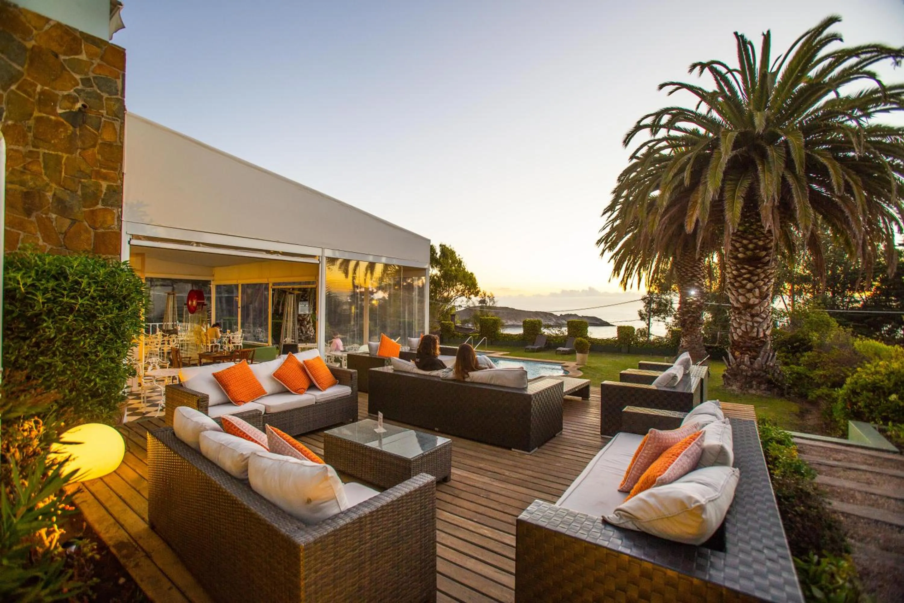 Garden in Hotel Isla Seca