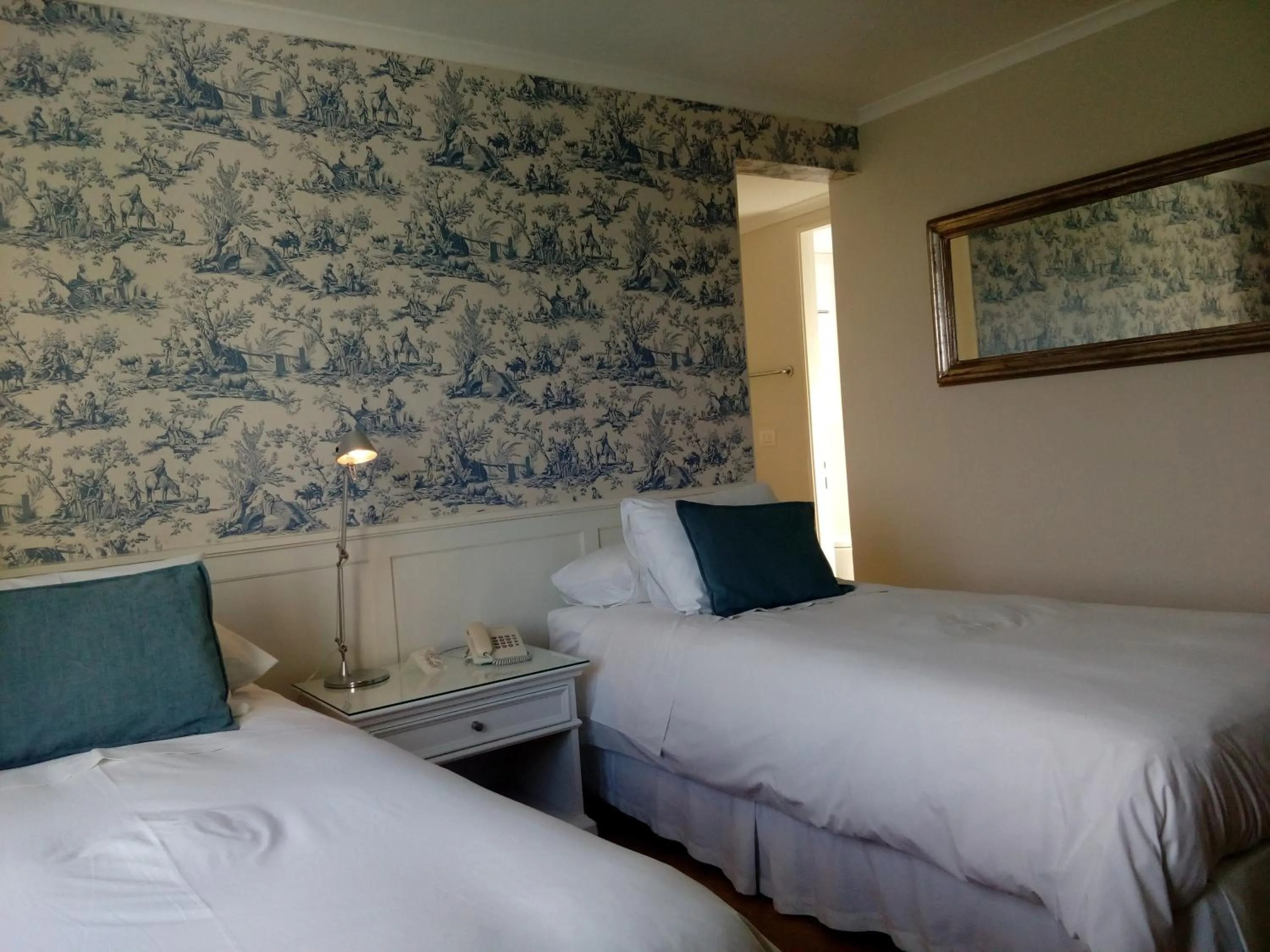 Bed in Hotel Isla Seca