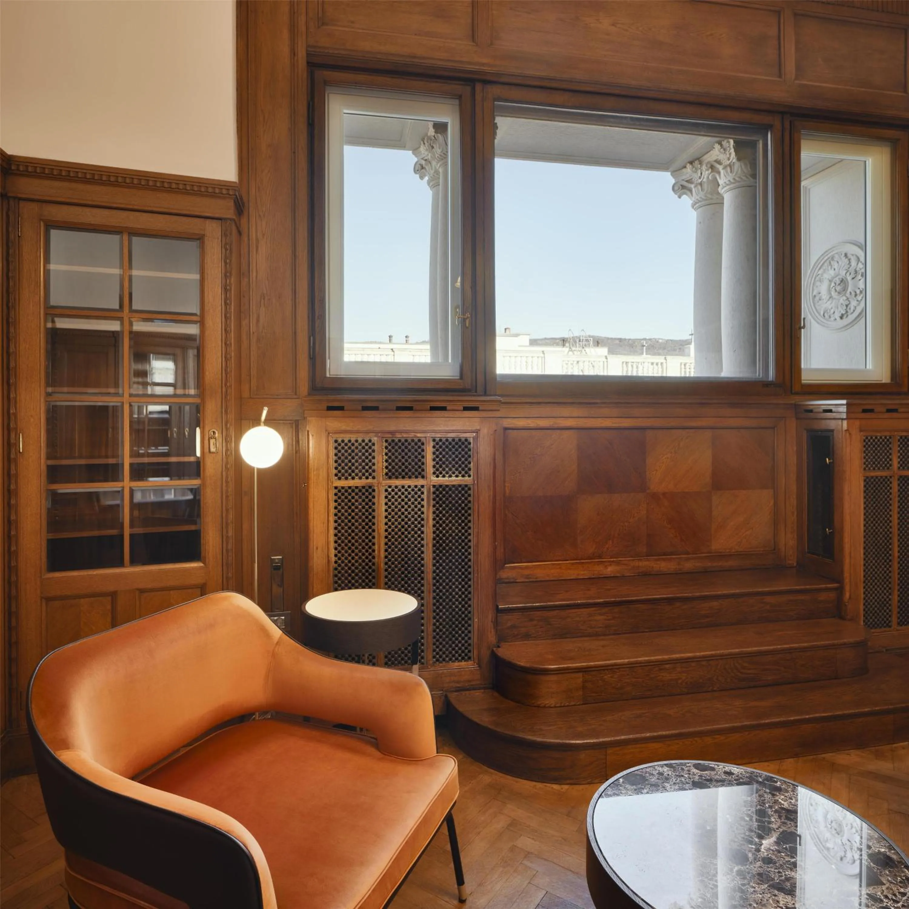 Living room in DoubleTree By Hilton Trieste