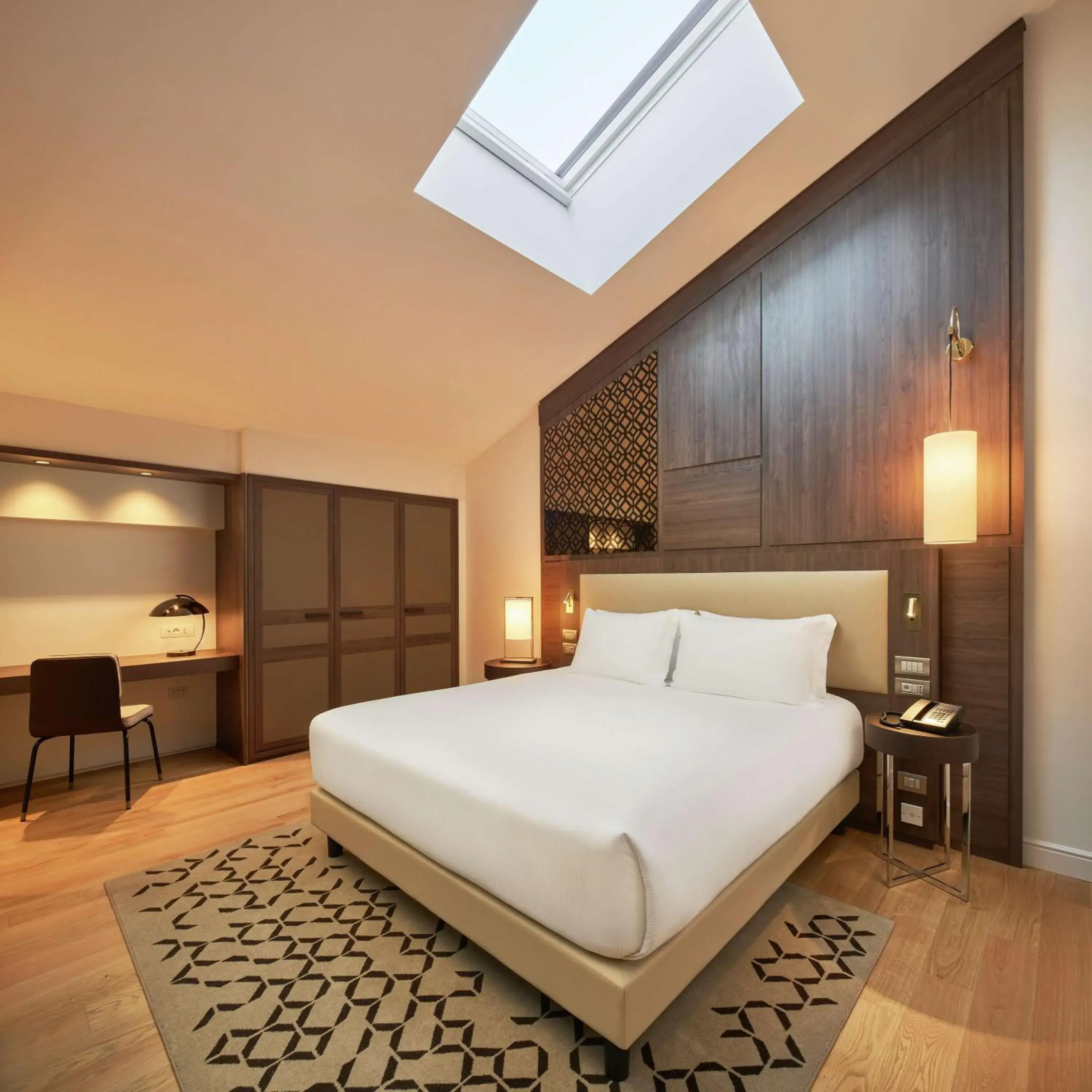 One-Bedroom King Suite in DoubleTree By Hilton Trieste One-Bedroom King Suite in DoubleTree By Hilton Trieste