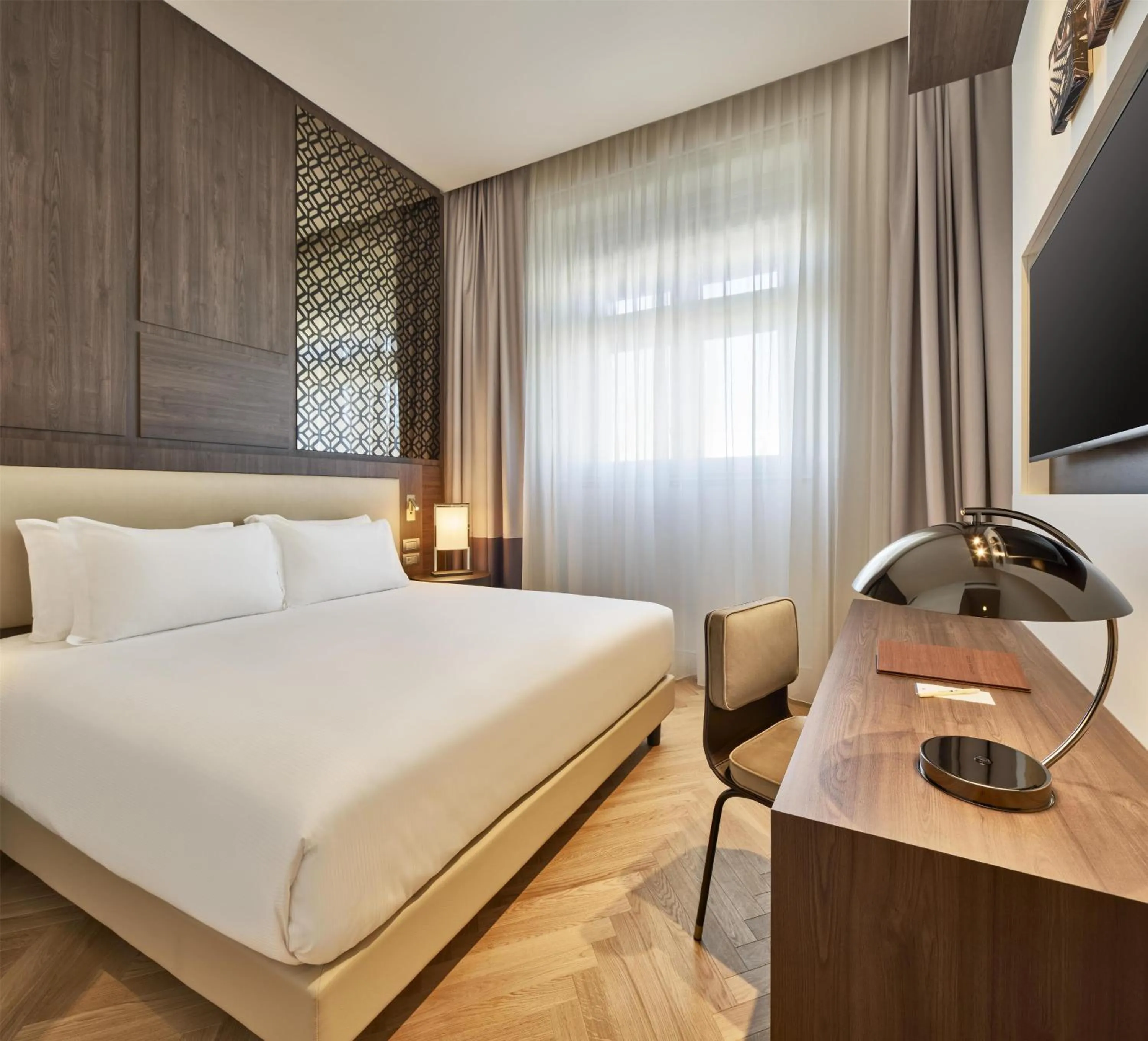 Bed in DoubleTree By Hilton Trieste