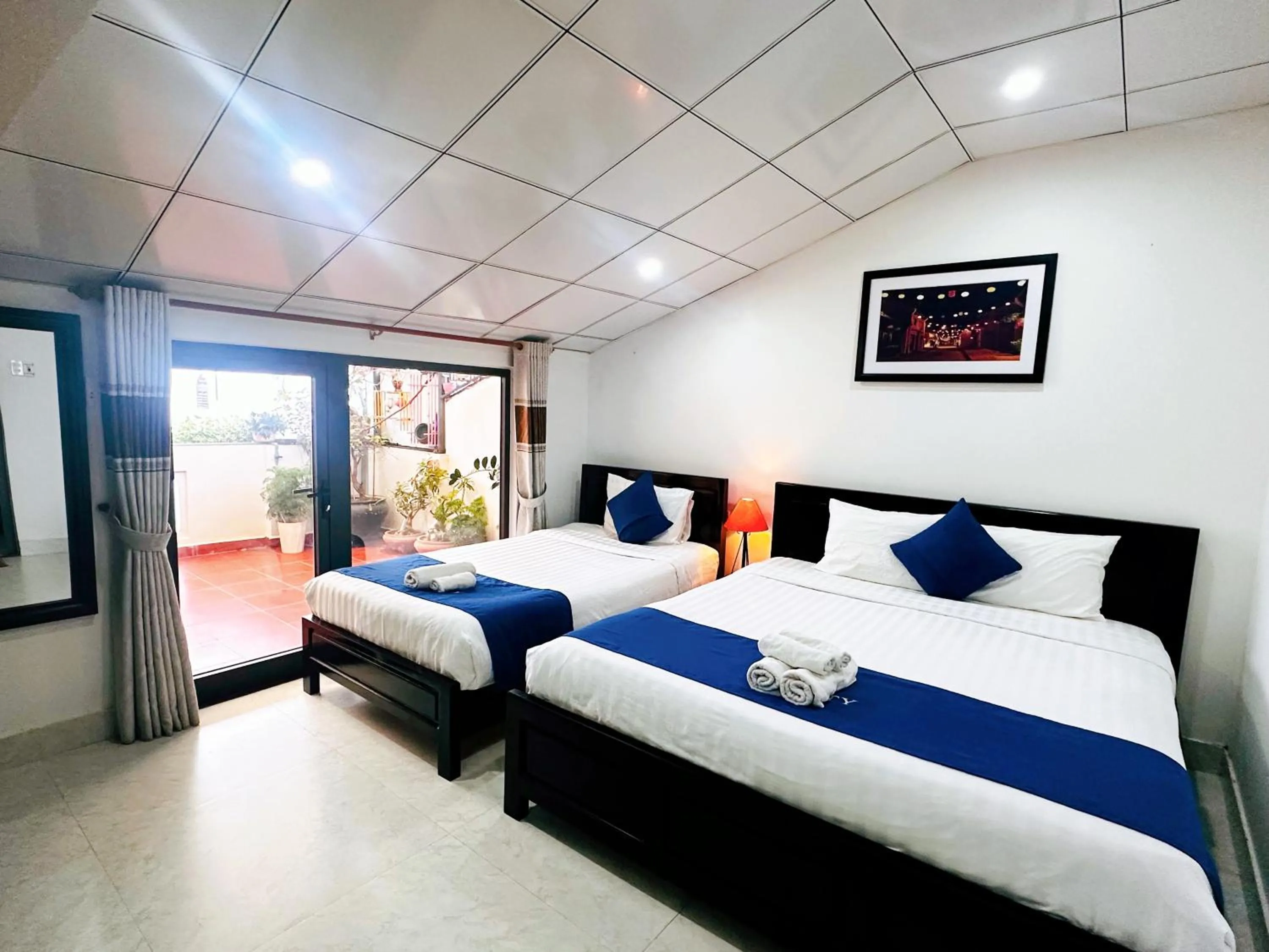 Bedroom, Bed in Serenity Villa Hoi An