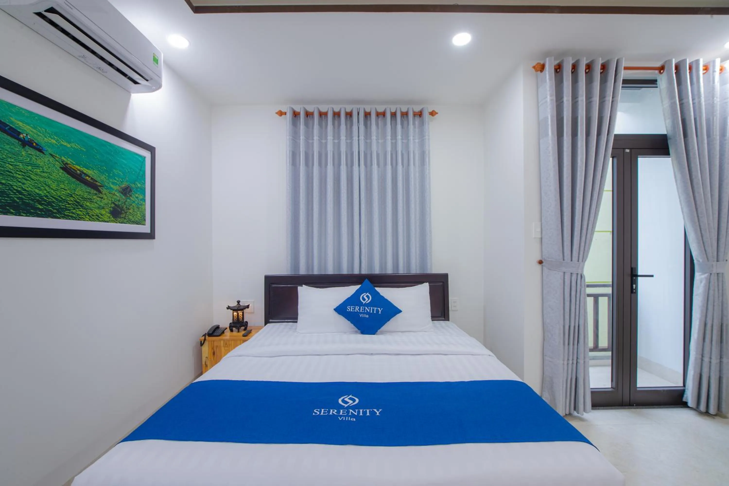 Bed in Serenity Villa Hoi An