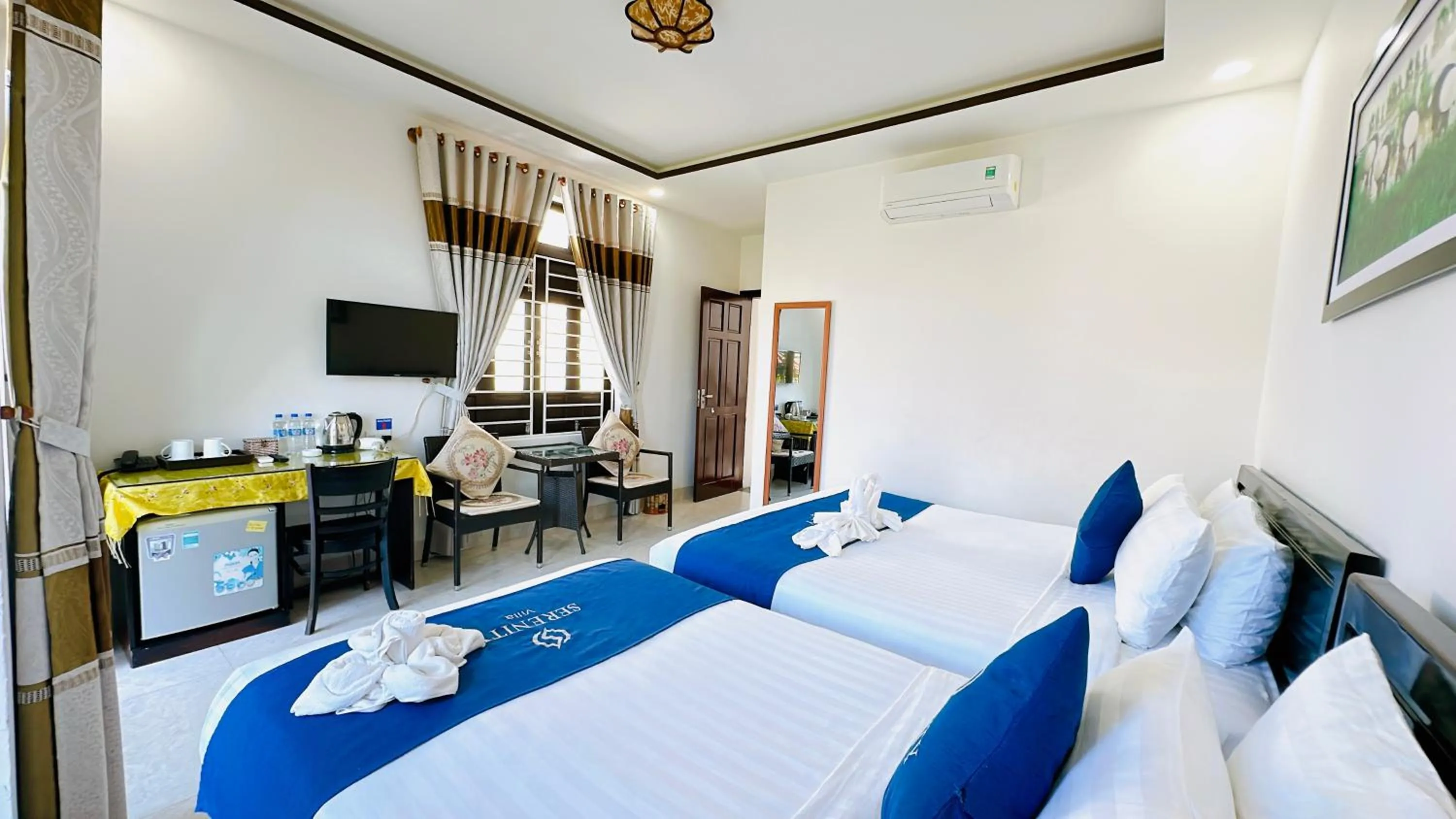 Bed in Serenity Villa Hoi An