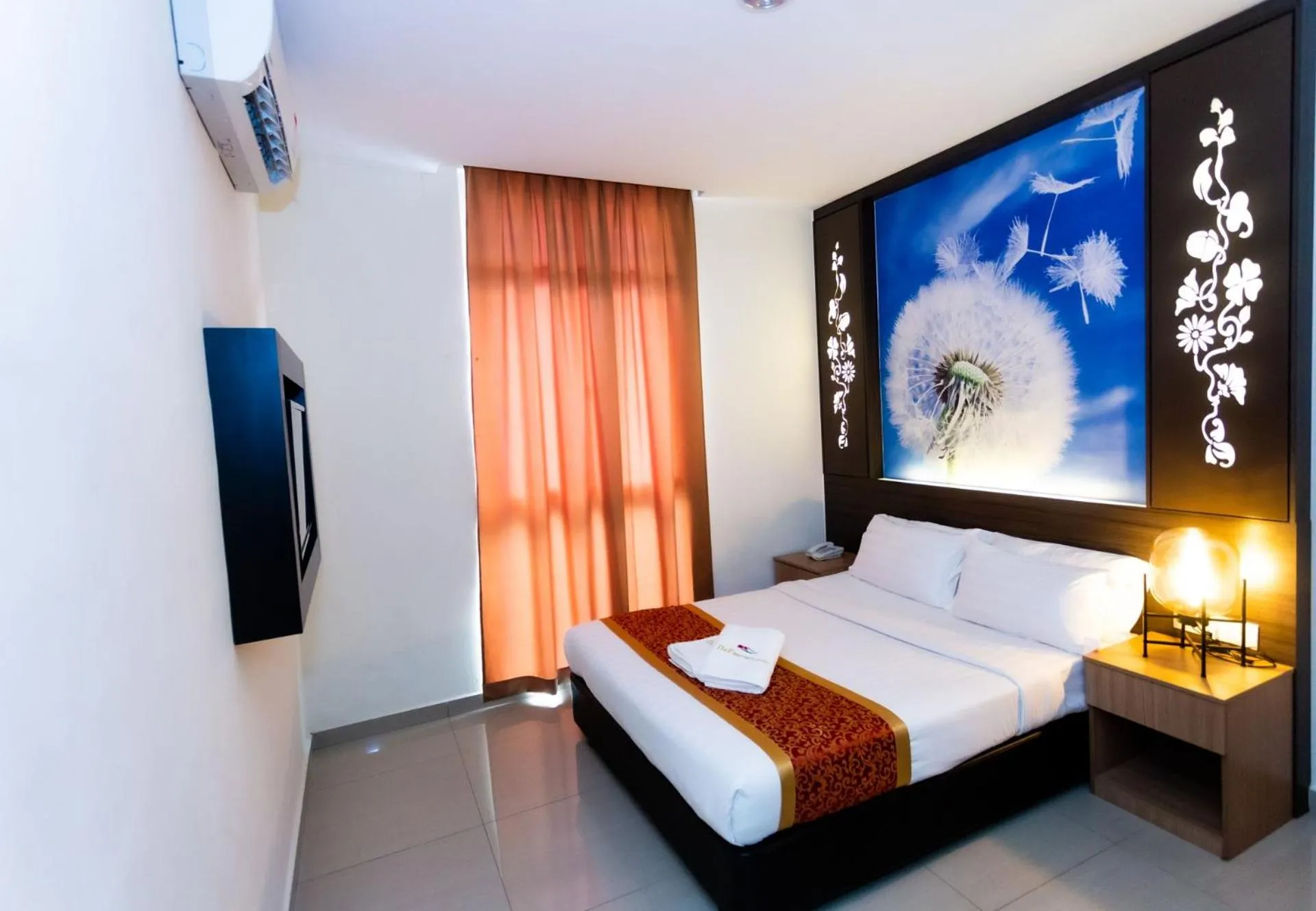 Bed in D&F BOUTIQUE HOTEL ERA SQUARE SEREMBAN