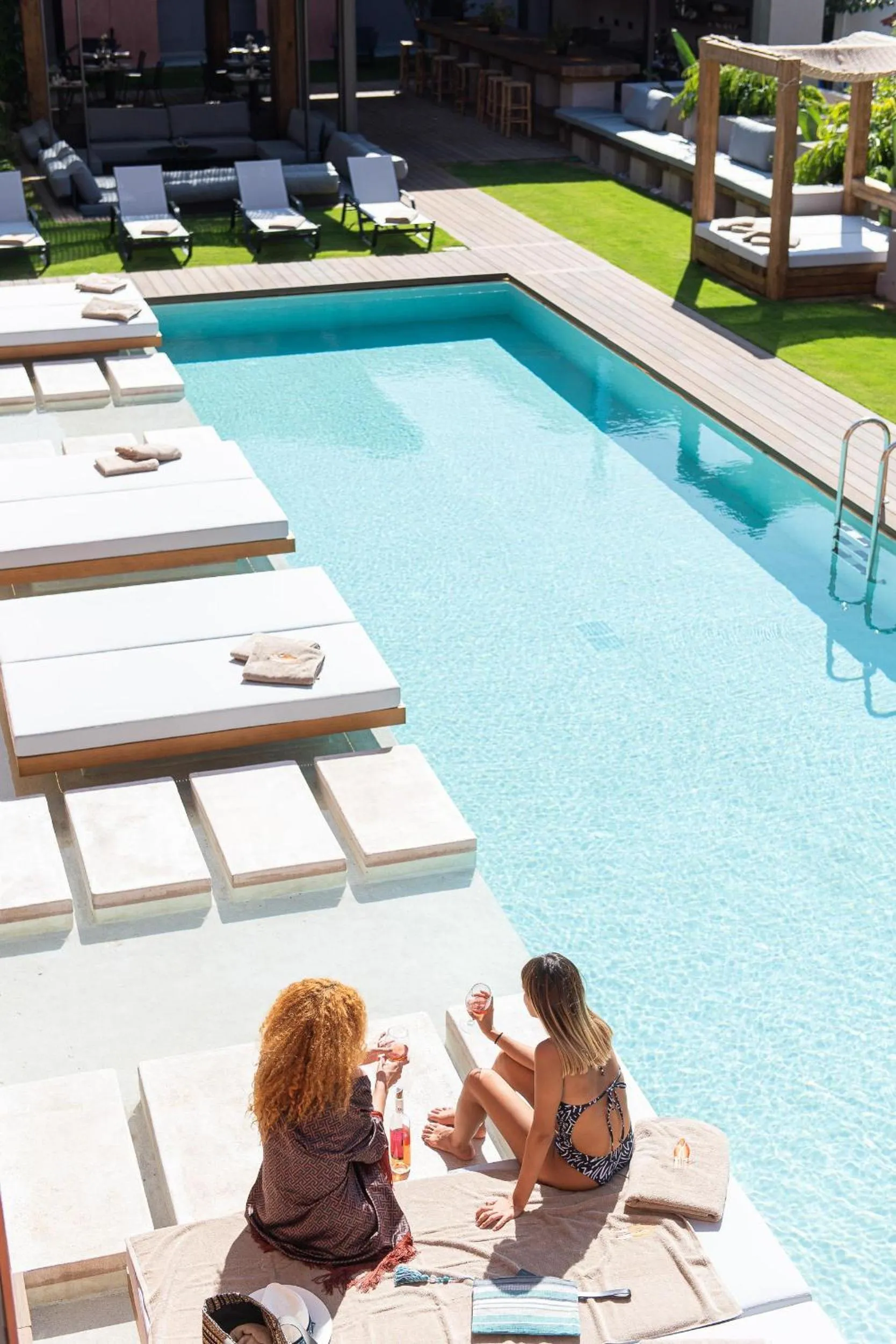 Swimming pool in Pilot Amphora Boutique Hotel "Adults Only"