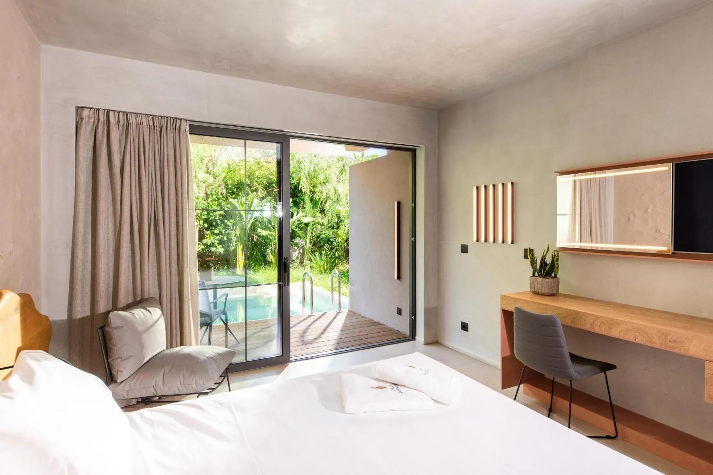 Indulge Room with Private Pool in Pilot Amphora Boutique Hotel "Adults Only" Indulge Room with Private Pool in Pilot Amphora Boutique Hotel "Adults Only"