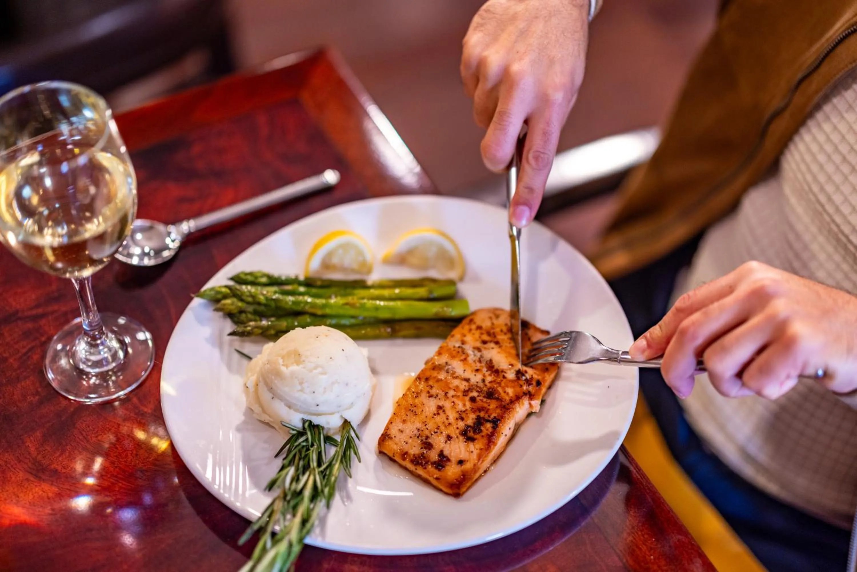 Food in The Churchill Hotel Near Embassy Row