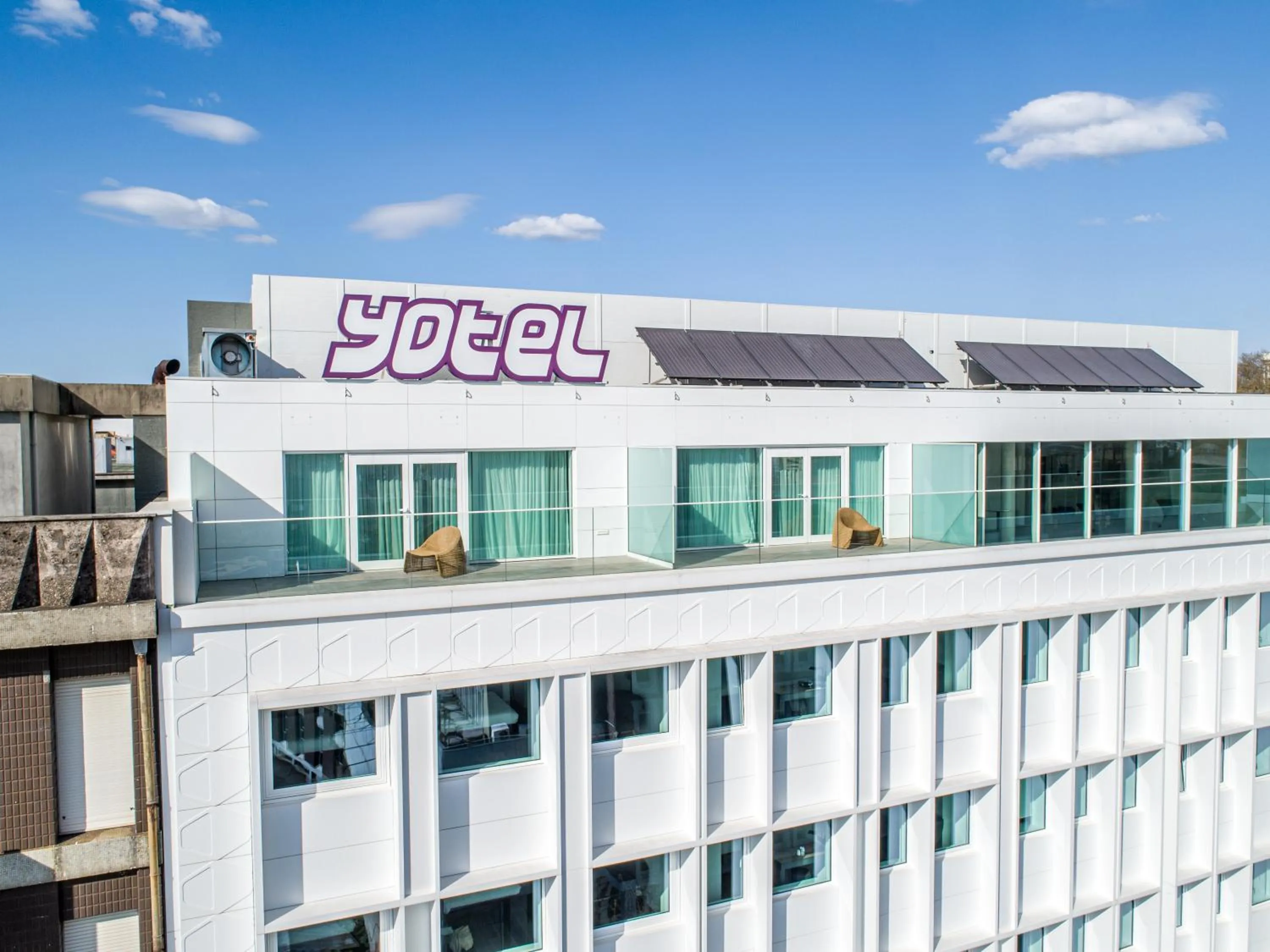 Property building in YOTEL Porto