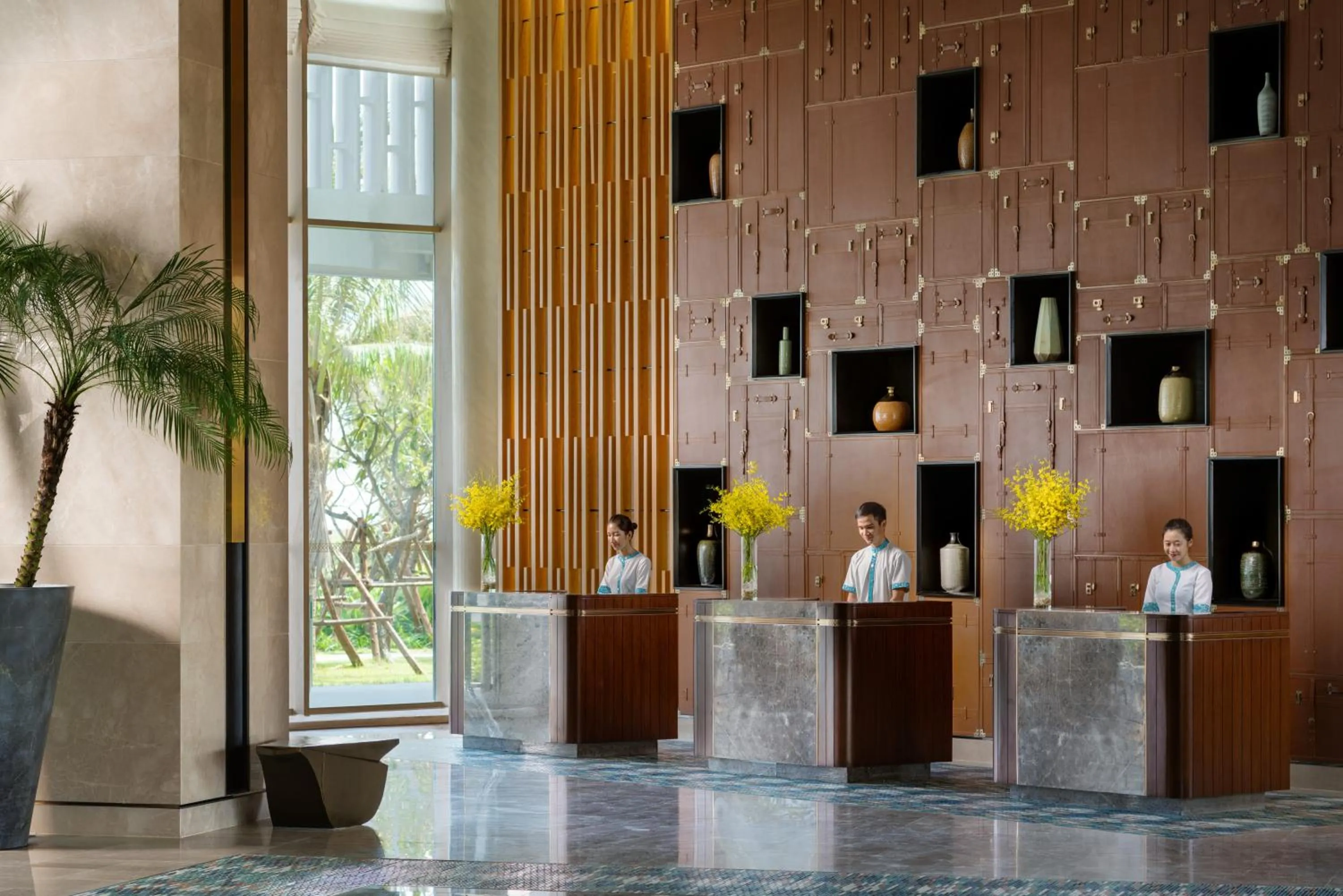 Lobby or reception in Mövenpick Resort Cam Ranh