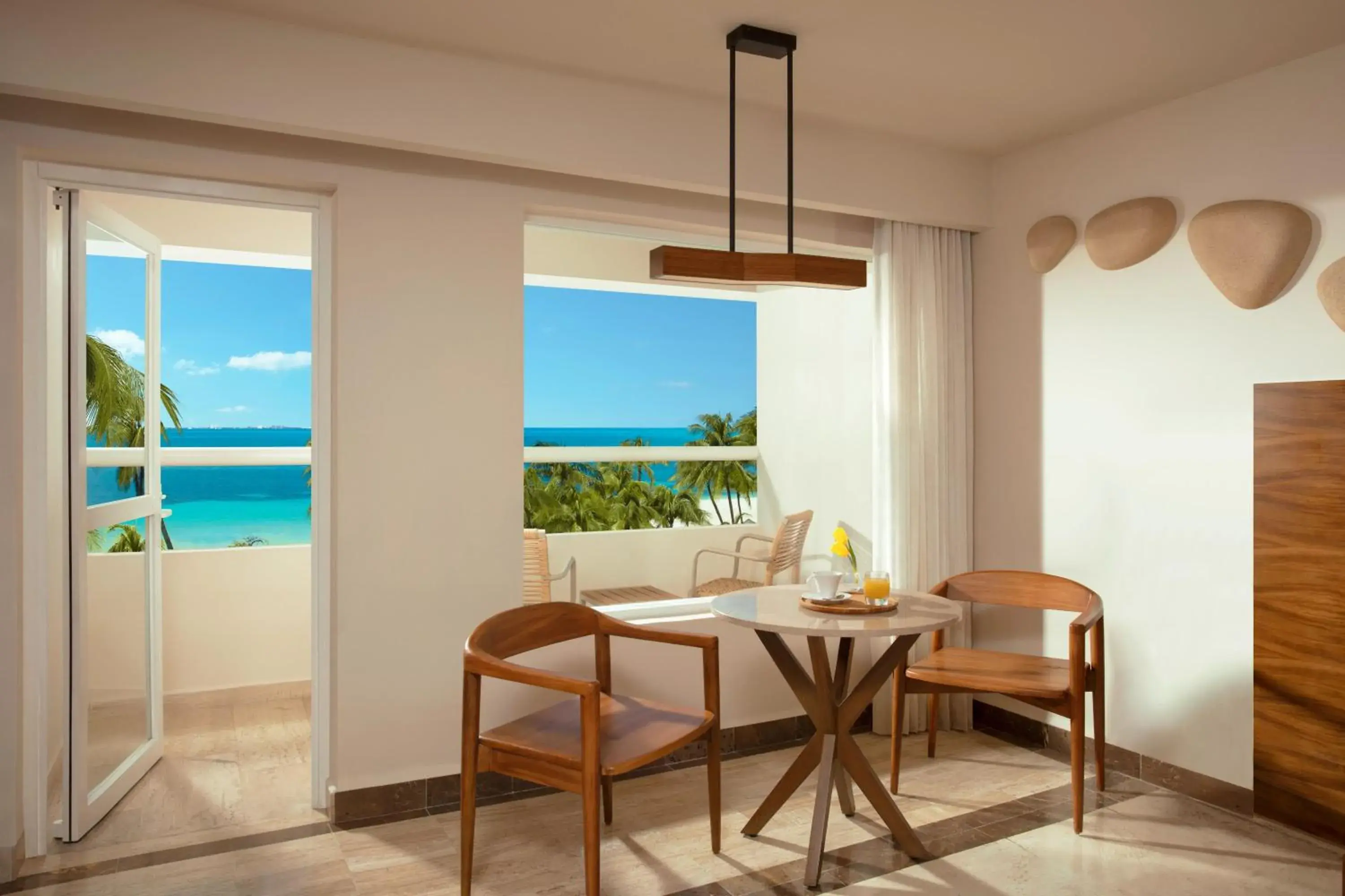 Deluxe Partial Ocean View with Balcony - single occupancy in Dreams Sands Cancun Resort & Spa Deluxe Partial Ocean View with Balcony - single occupancy in Dreams Sands Cancun Resort & Spa