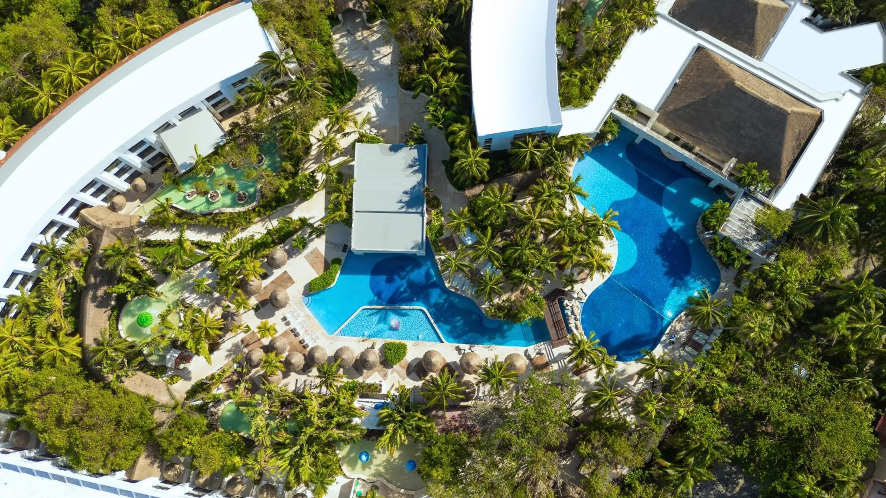 Bird's eye view in Grand Oasis Tulum Riviera - All Inclusive
