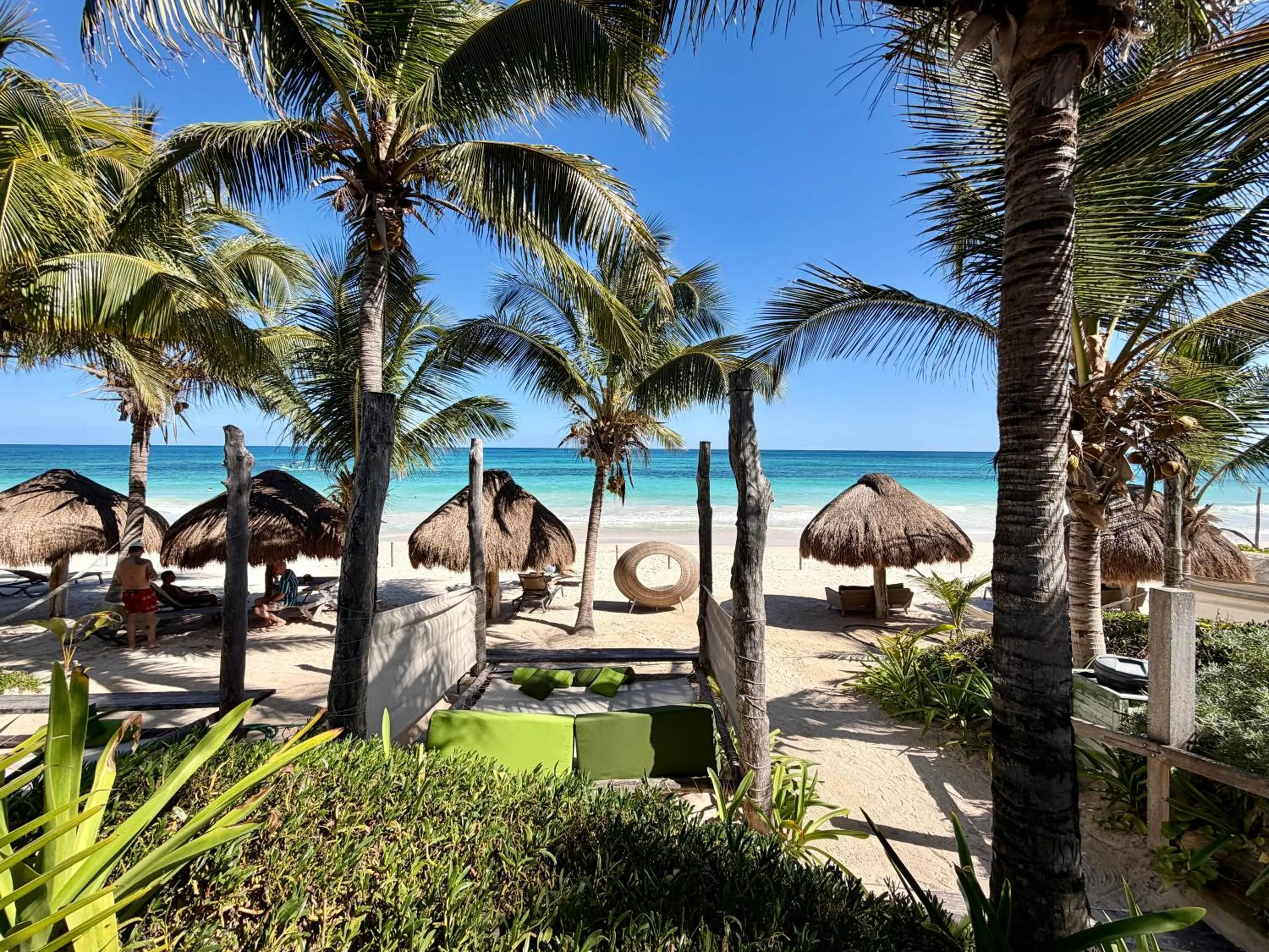 Beach in Sueños Tulum
