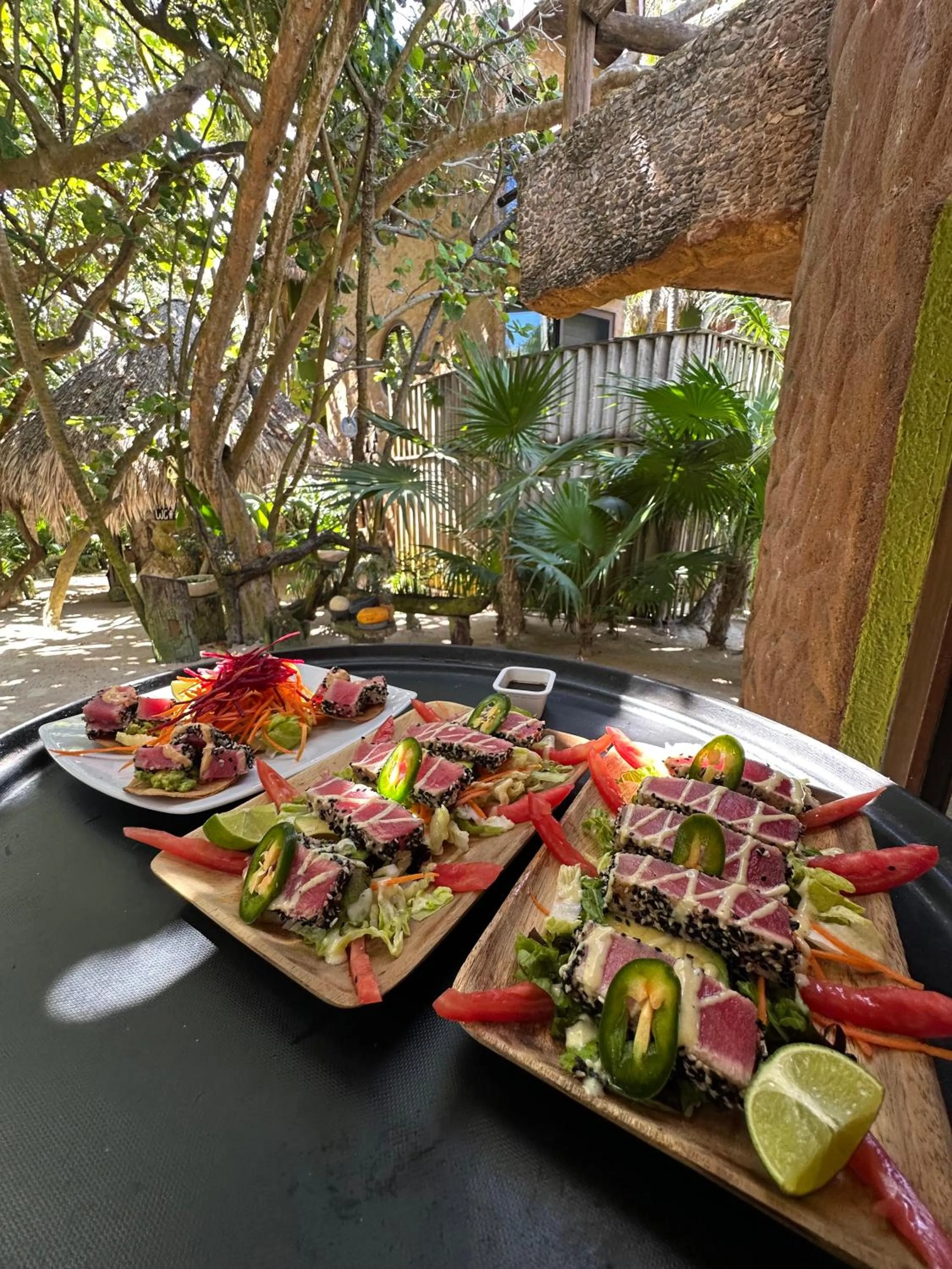 Food close-up in Sueños Tulum