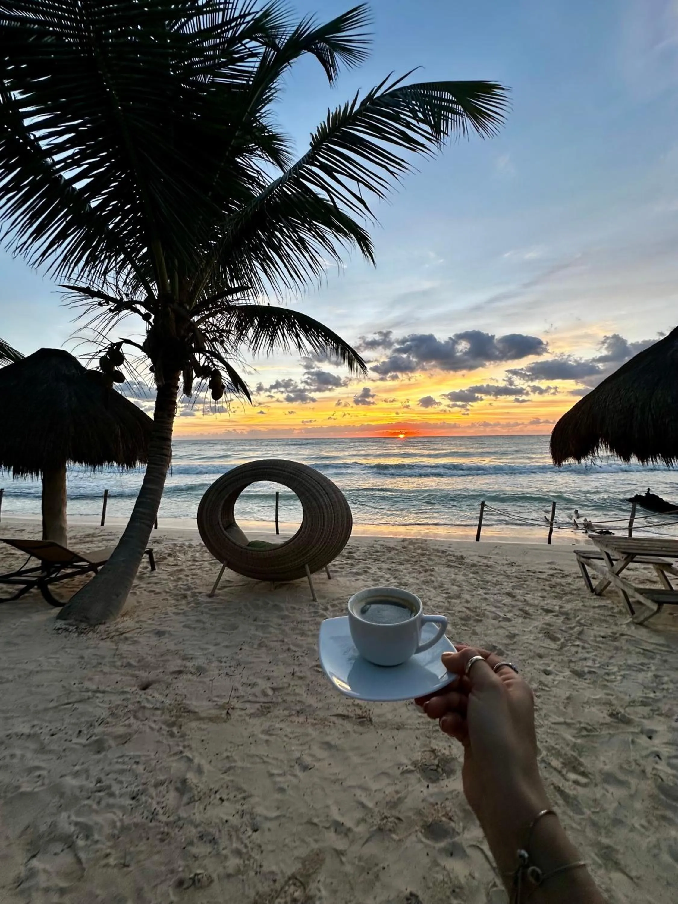 Beach in Sueños Tulum
