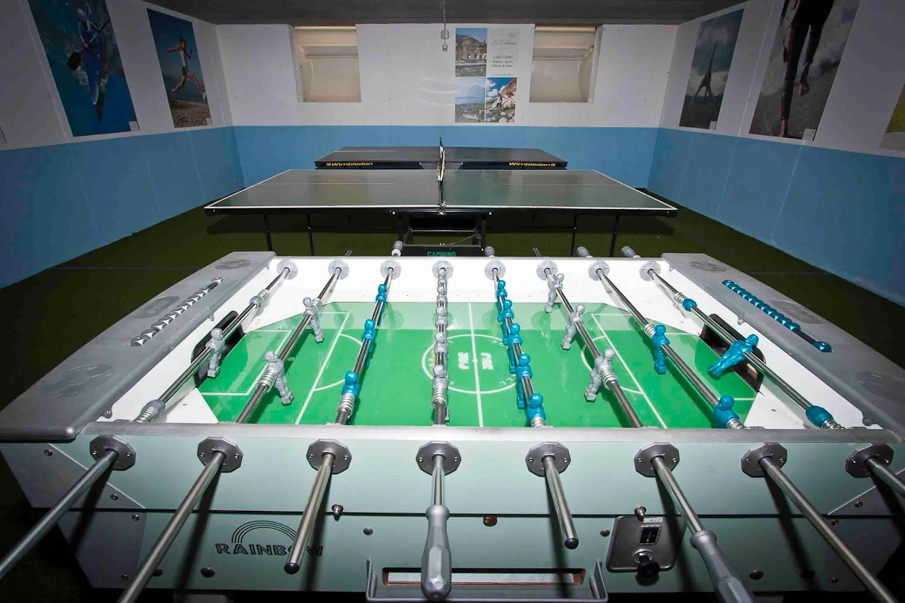 Table tennis in La Collinetta Apartments