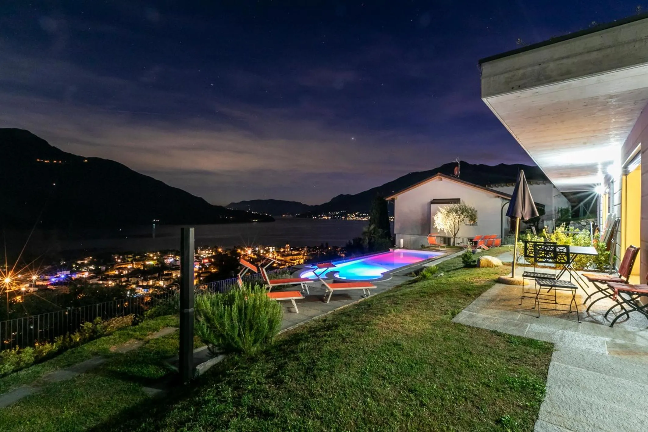 Garden in La Collinetta Apartments