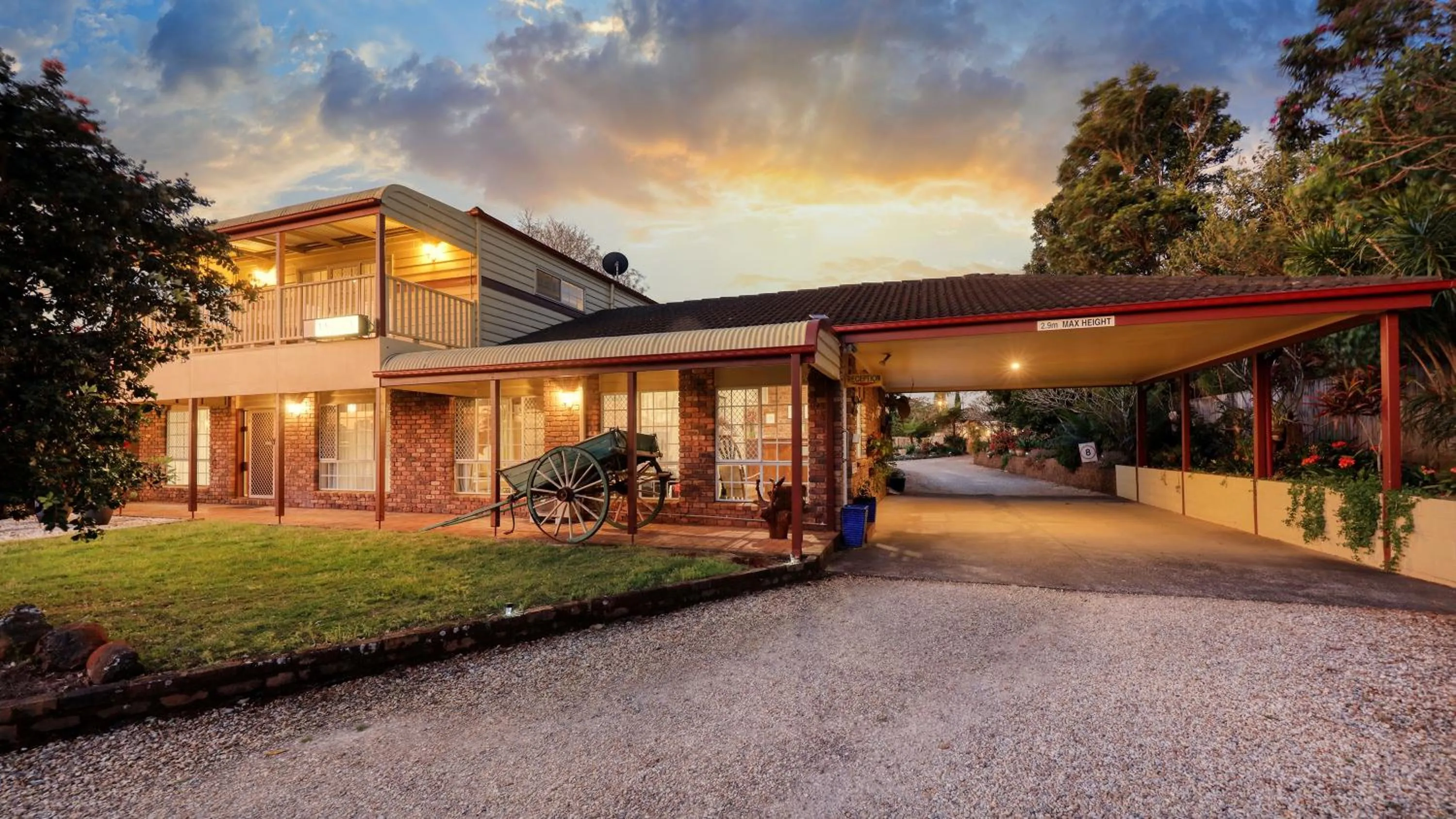 Lobby or reception in Alstonville Settlers Motel