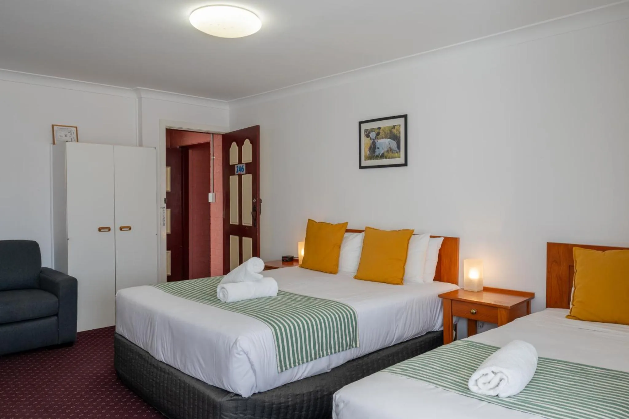Bedroom, Bed in The Henry Parkes Tenterfield