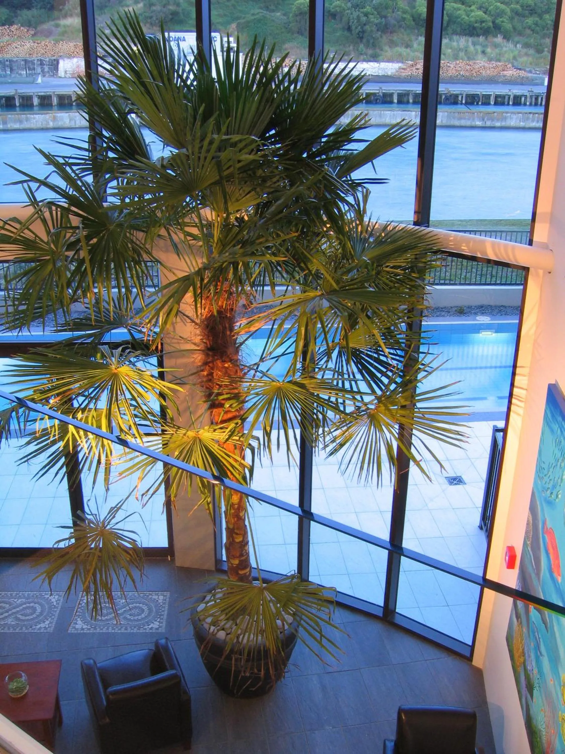 Decorative detail in Portside Hotel Gisborne