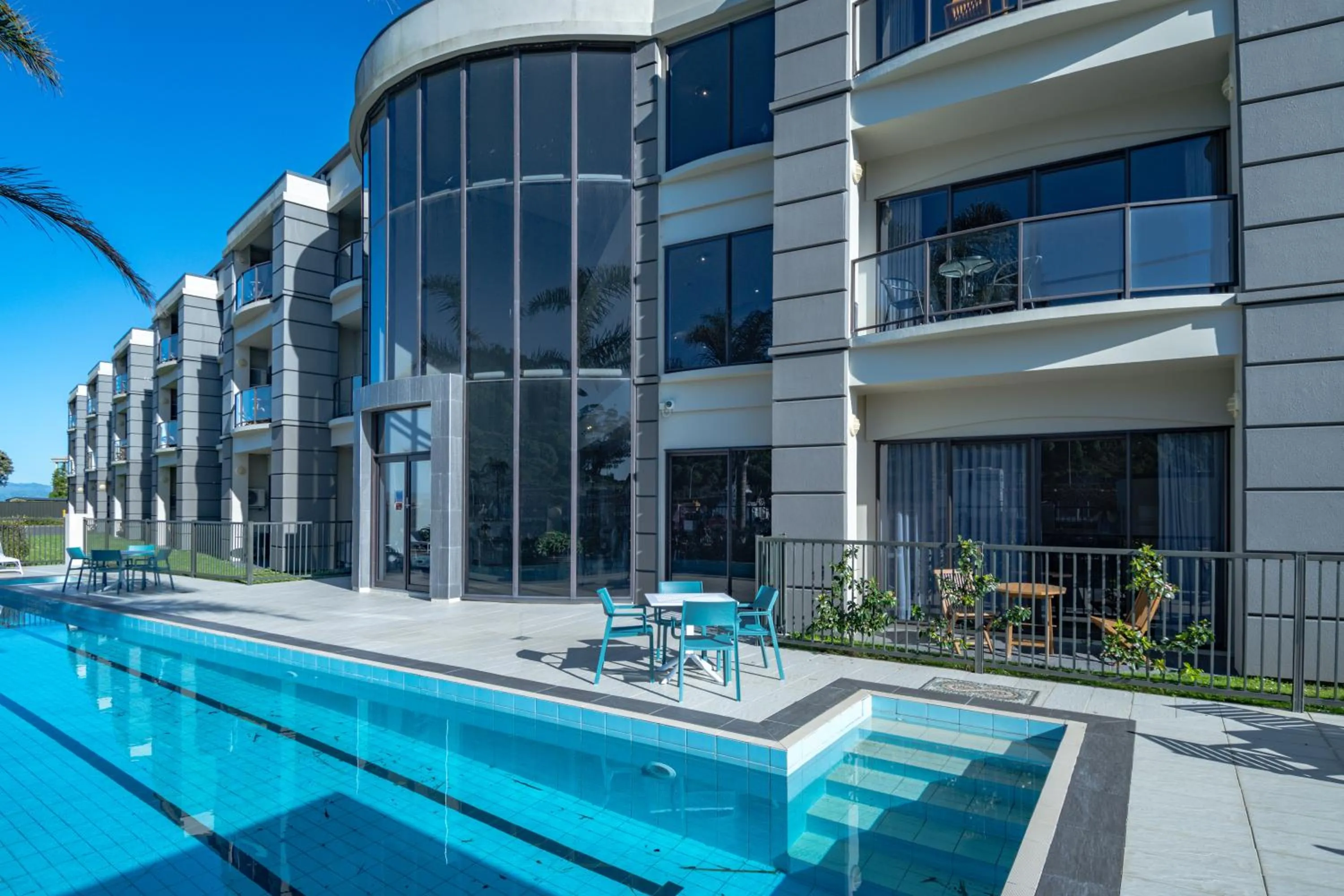 Swimming pool in Portside Hotel Gisborne
