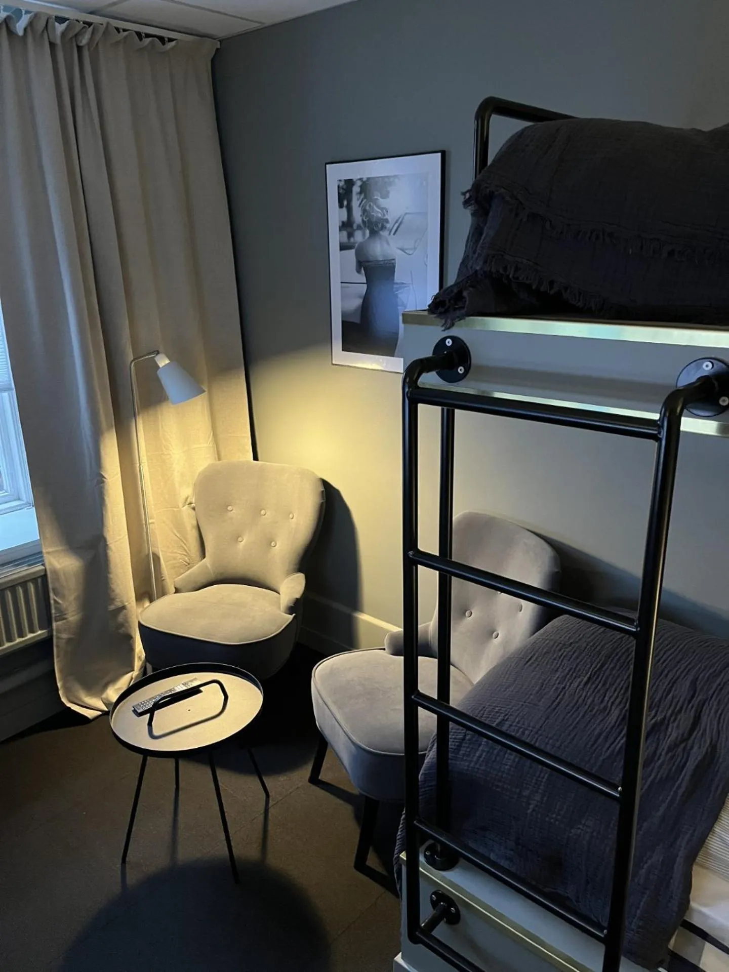 Bed in Hotell Carl Friman