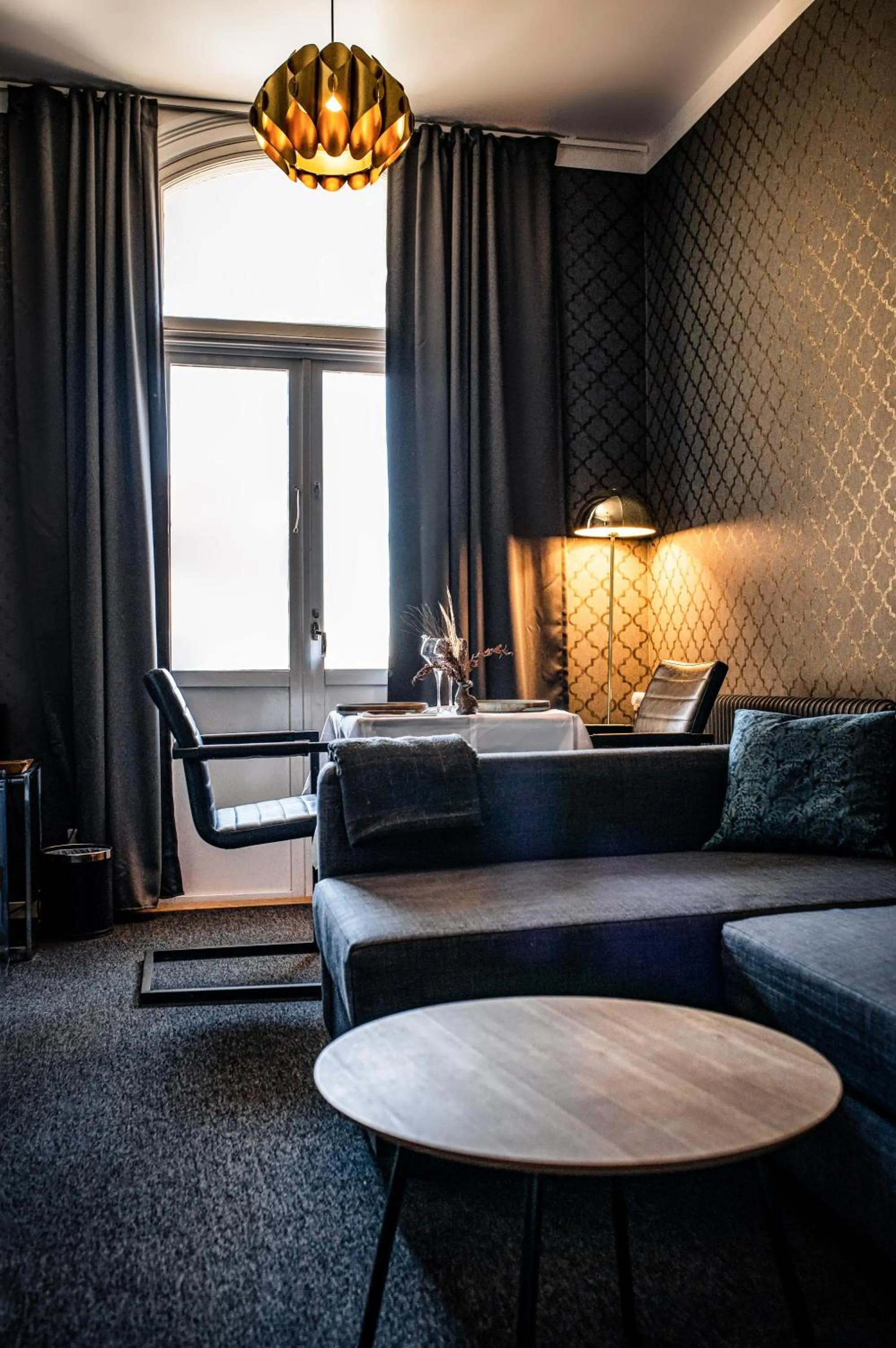 Bed in Hotell Carl Friman