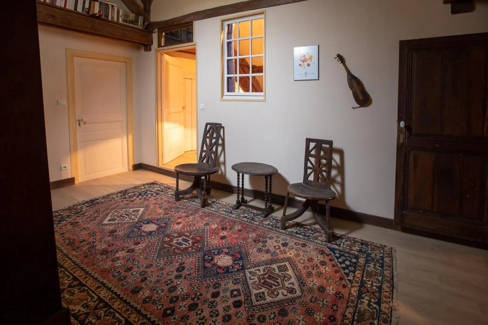 Seating area in La Buffonnerie