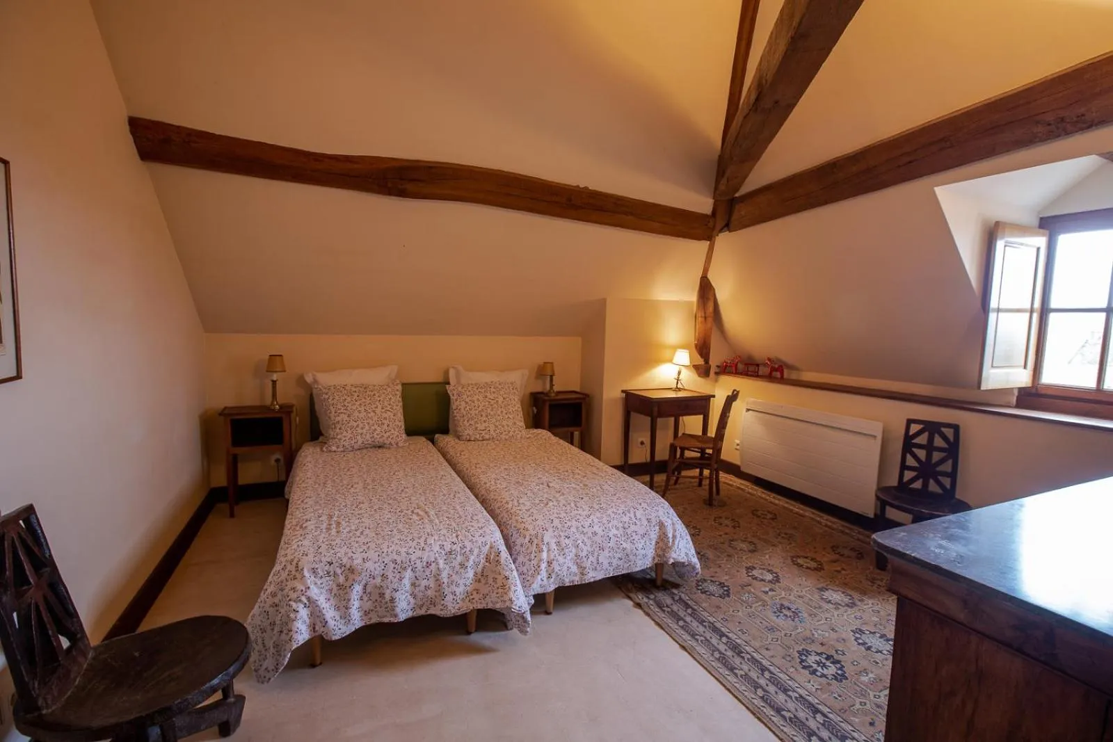 Bedroom, Bed in La Buffonnerie