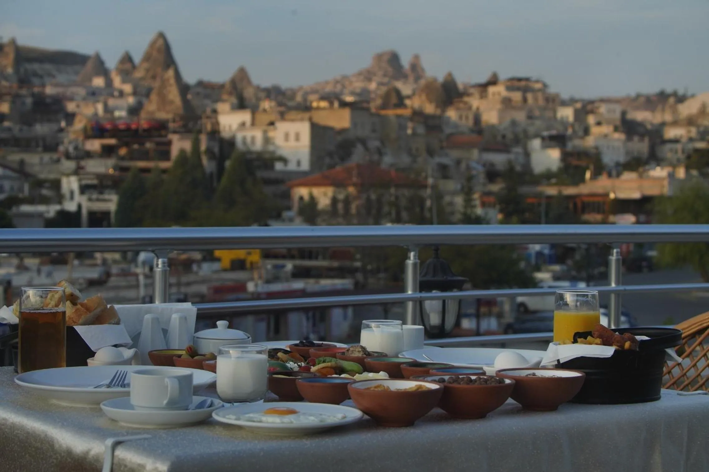 Balcony/Terrace in Termessos Hotel