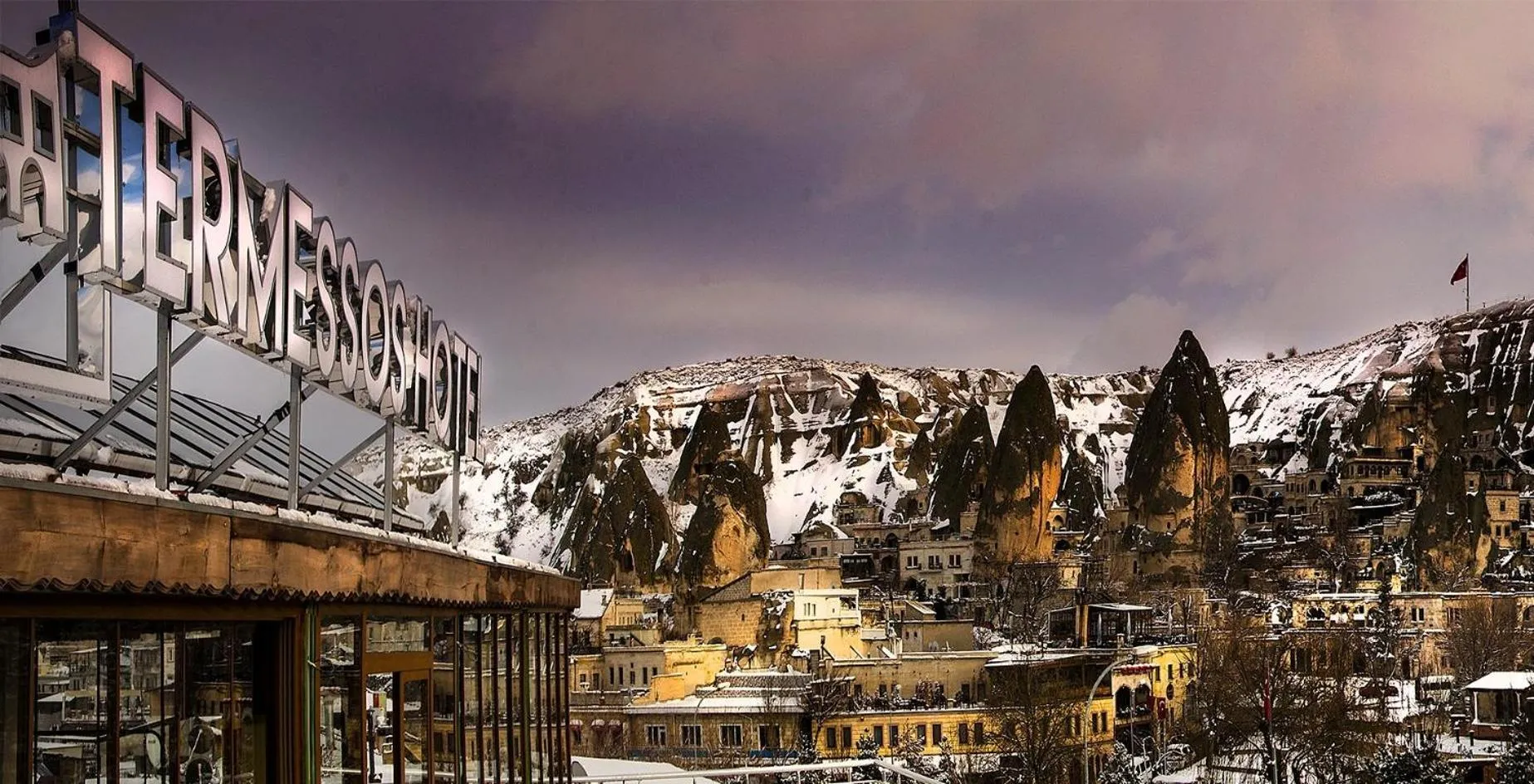 Balcony/Terrace in Termessos Hotel