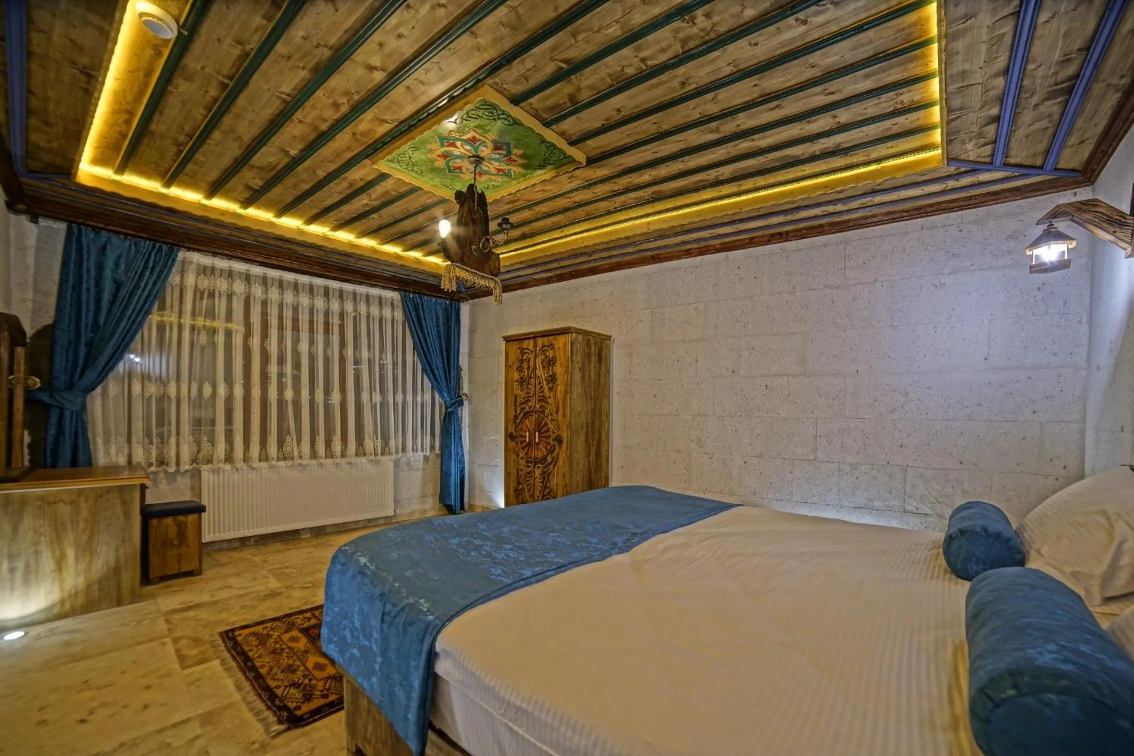 Bed in Termessos Hotel