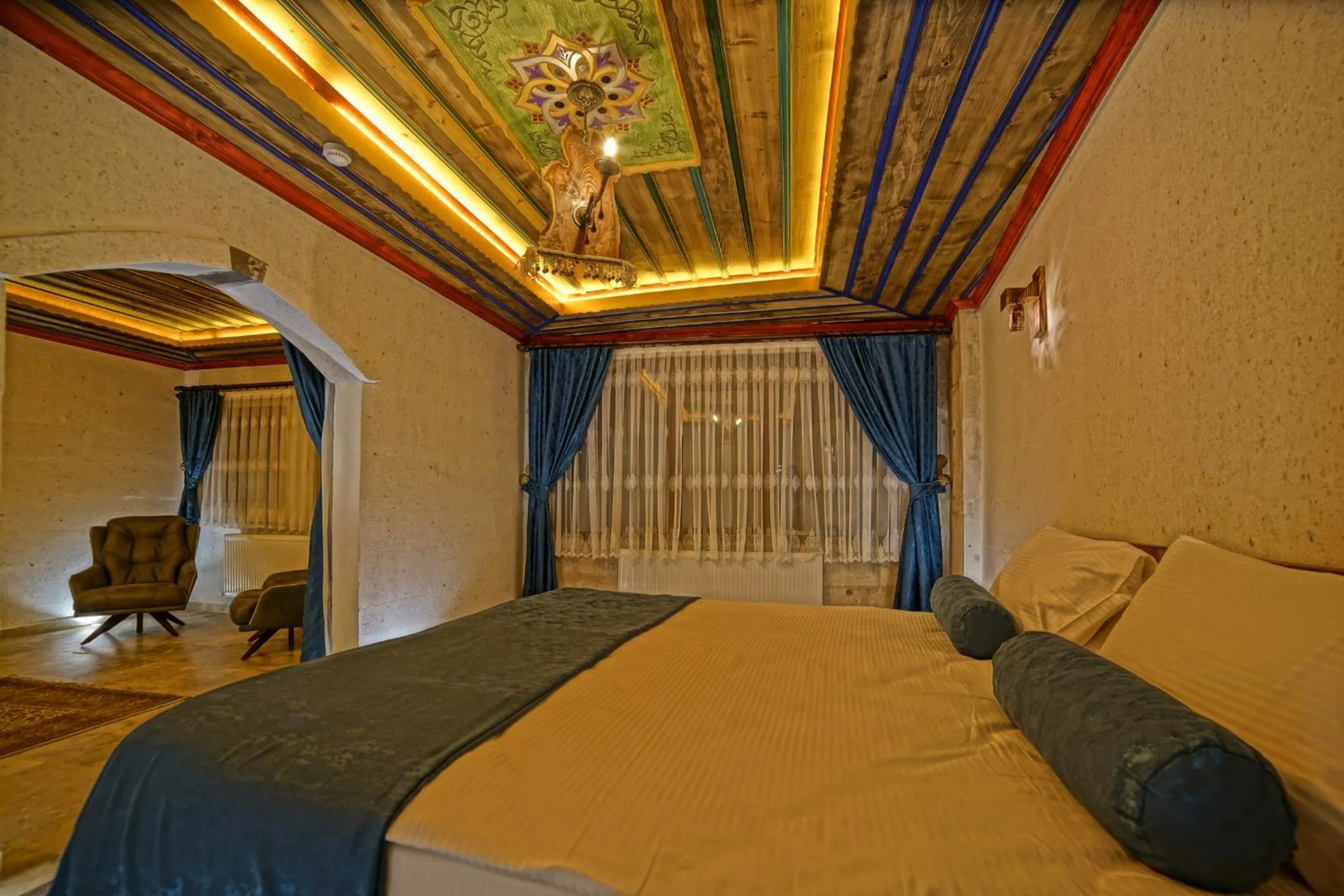 Bed in Termessos Hotel
