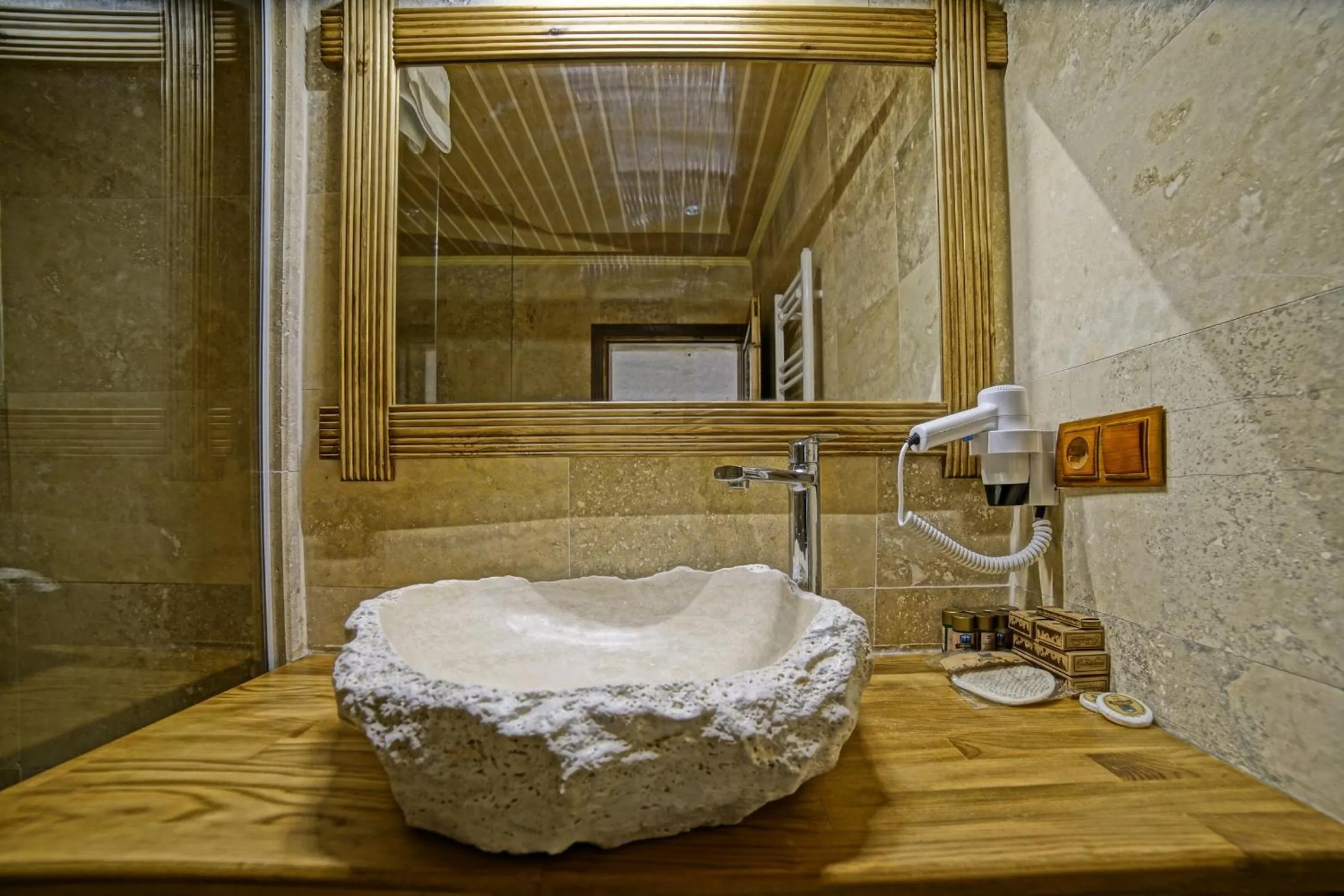 Bathroom in Termessos Hotel