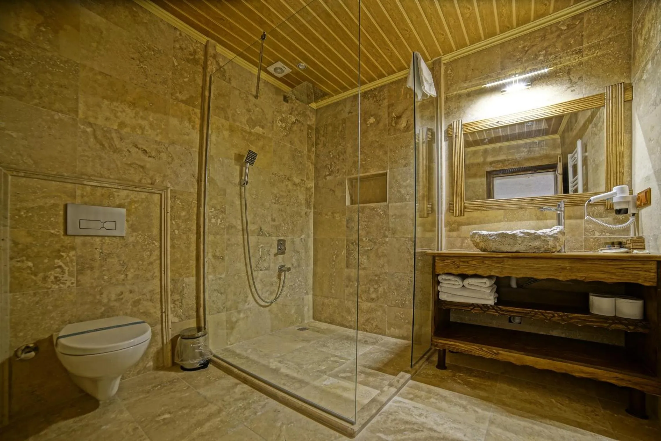 Bathroom in Termessos Hotel