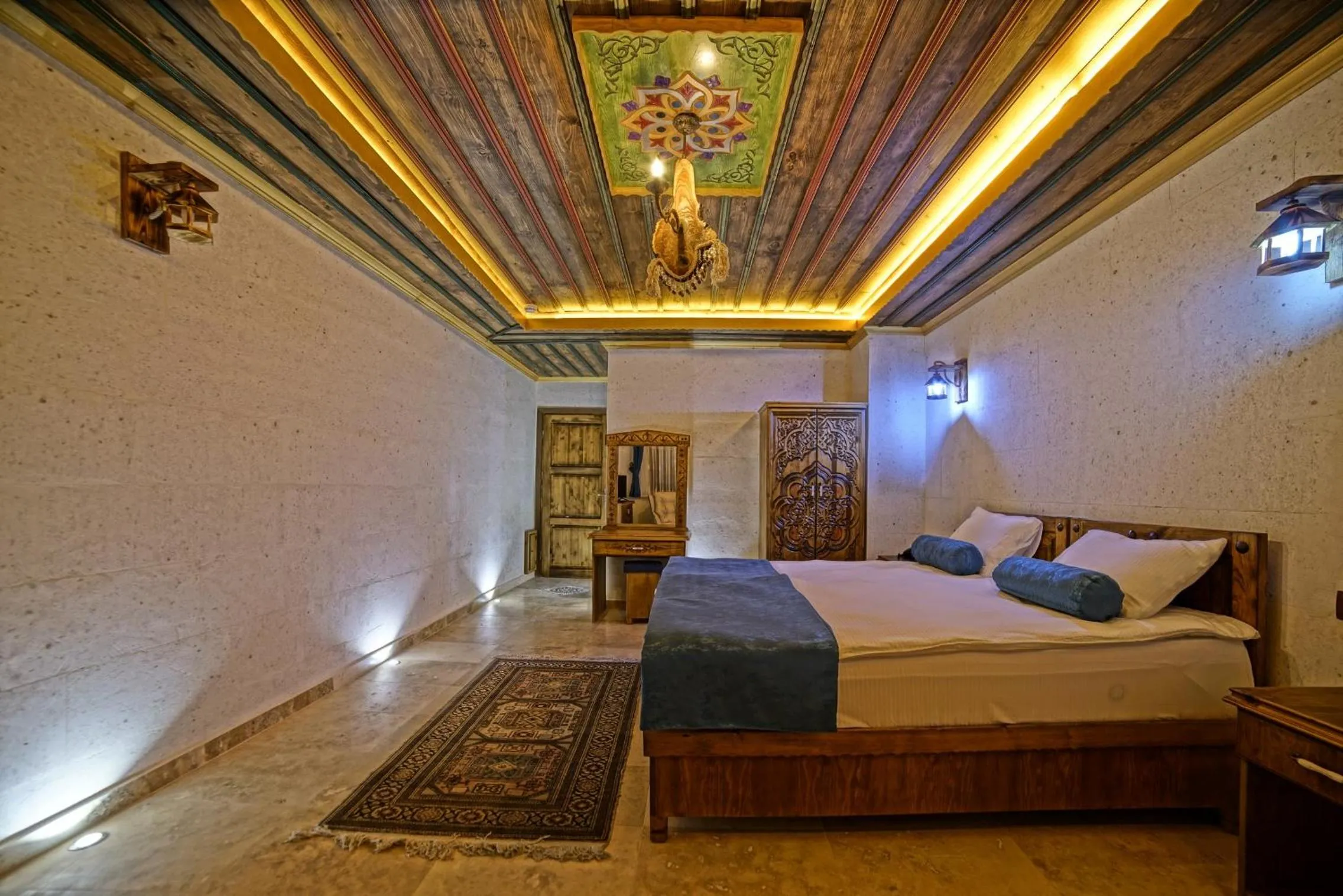 Bed in Termessos Hotel