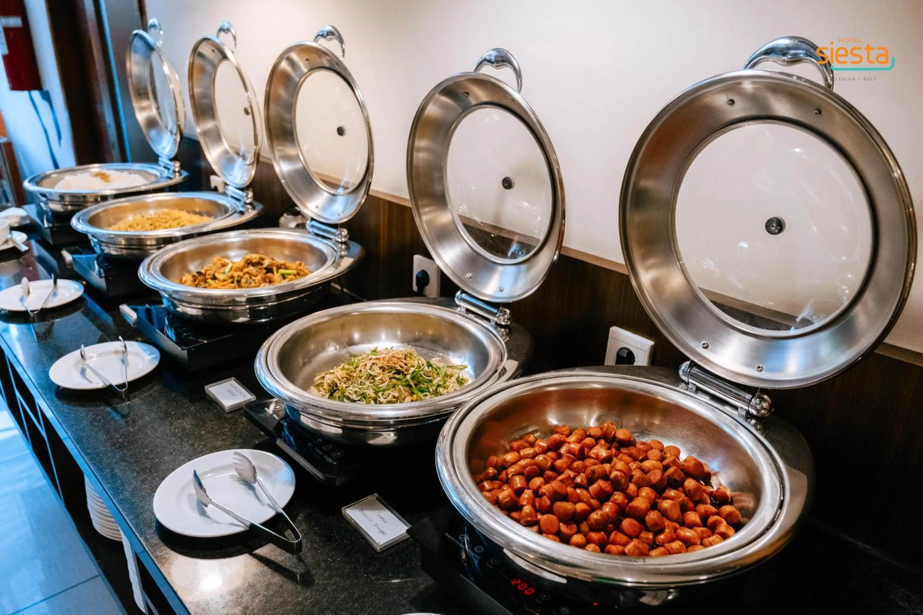 Buffet breakfast in Siesta Legian