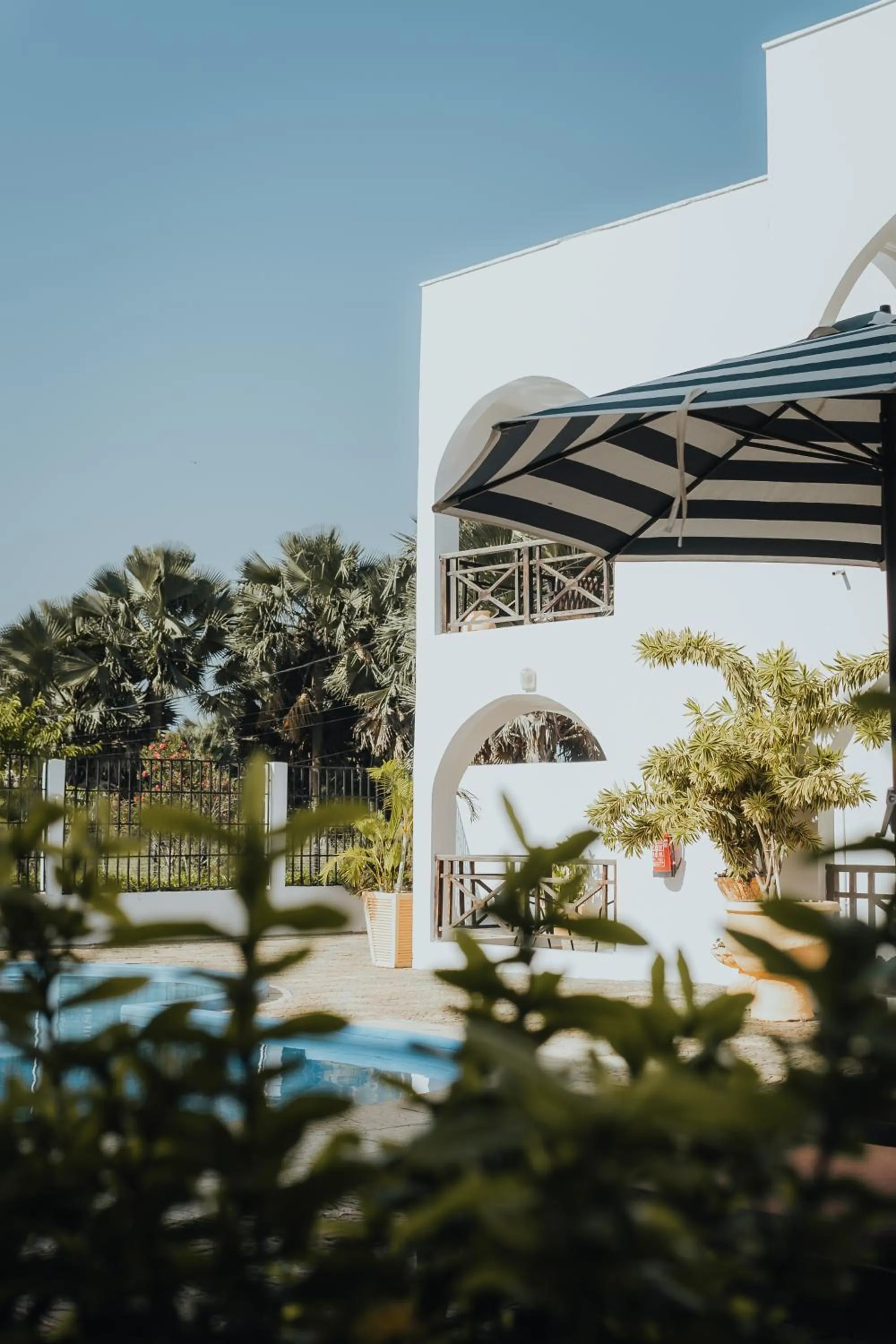 Pool view in Harmony Resort Boutique Hotel