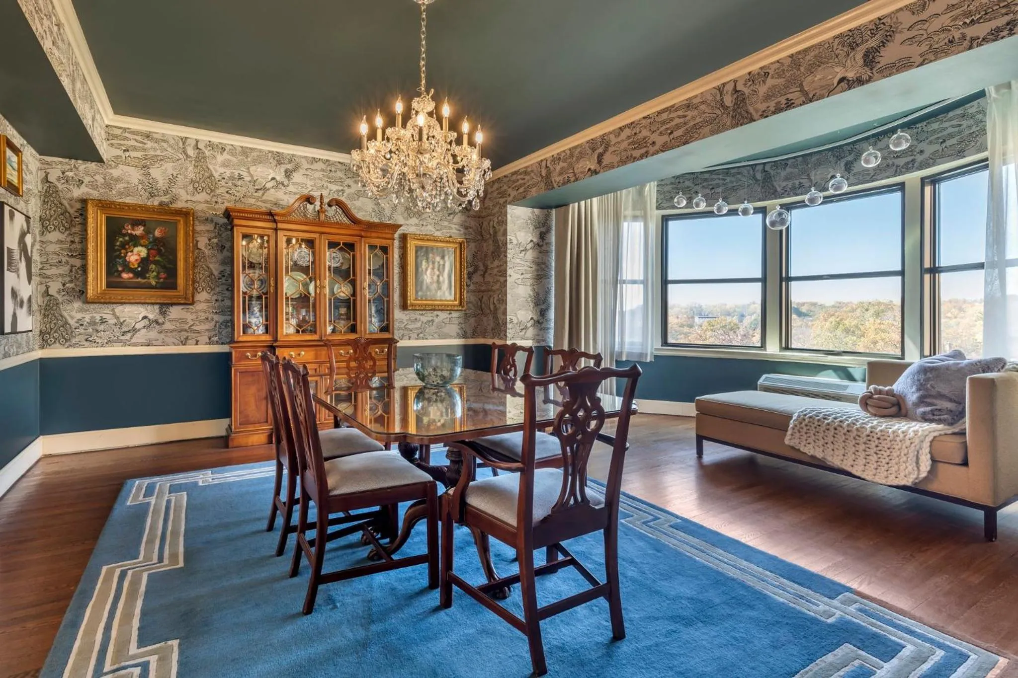 Floor plan in Omni Shoreham Hotel